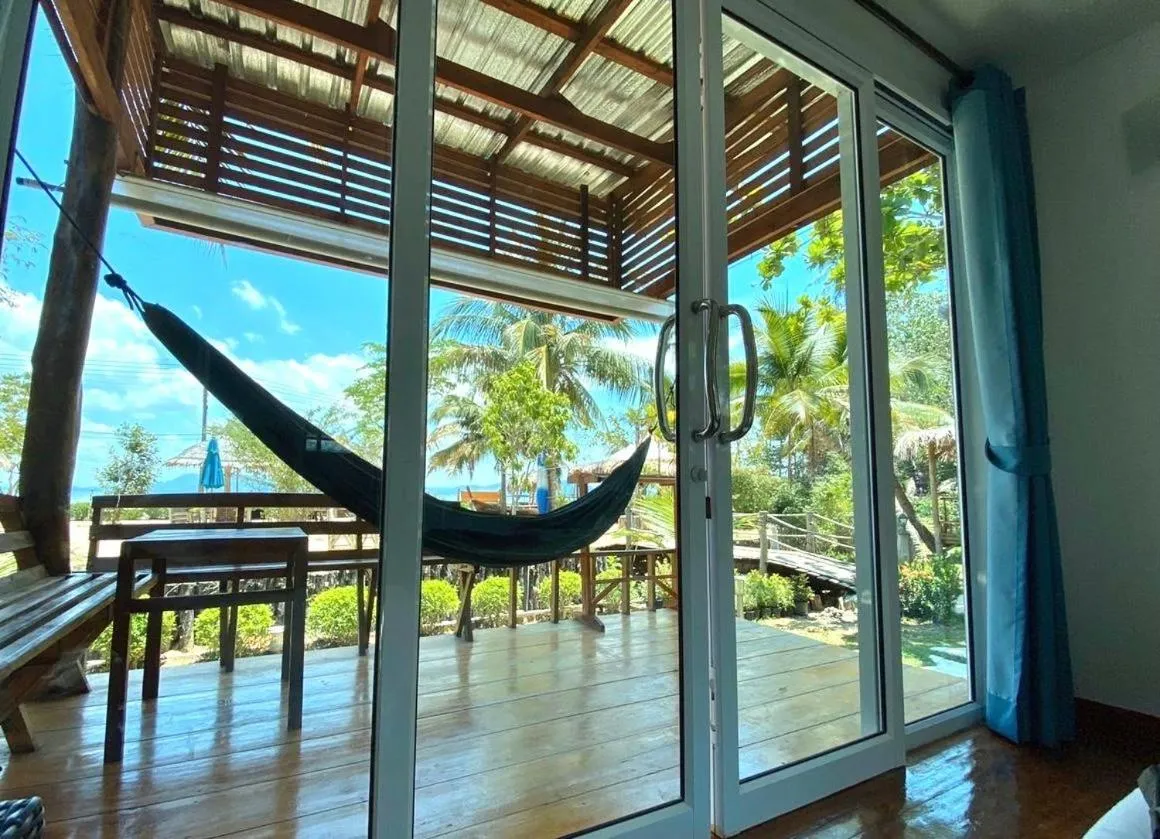 Balcony/Terrace in Mook Montra Resort Sea Front