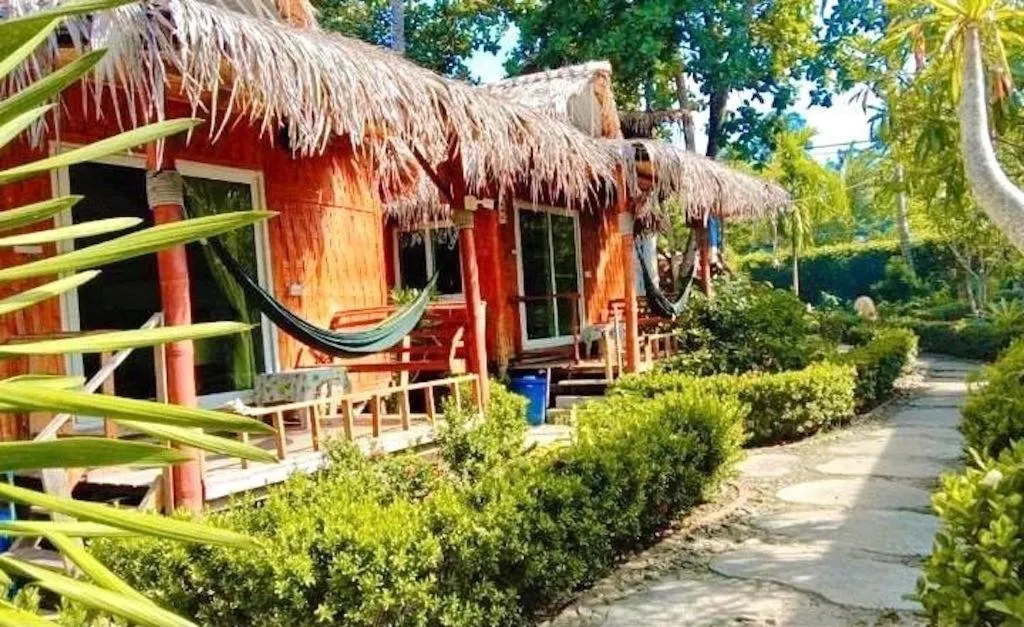 Garden view in Mook Montra Resort Sea Front