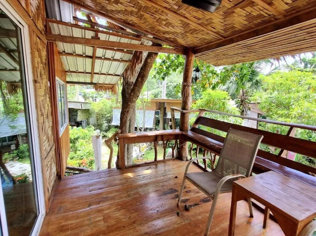 Balcony/Terrace in Mook Montra Resort Sea Front