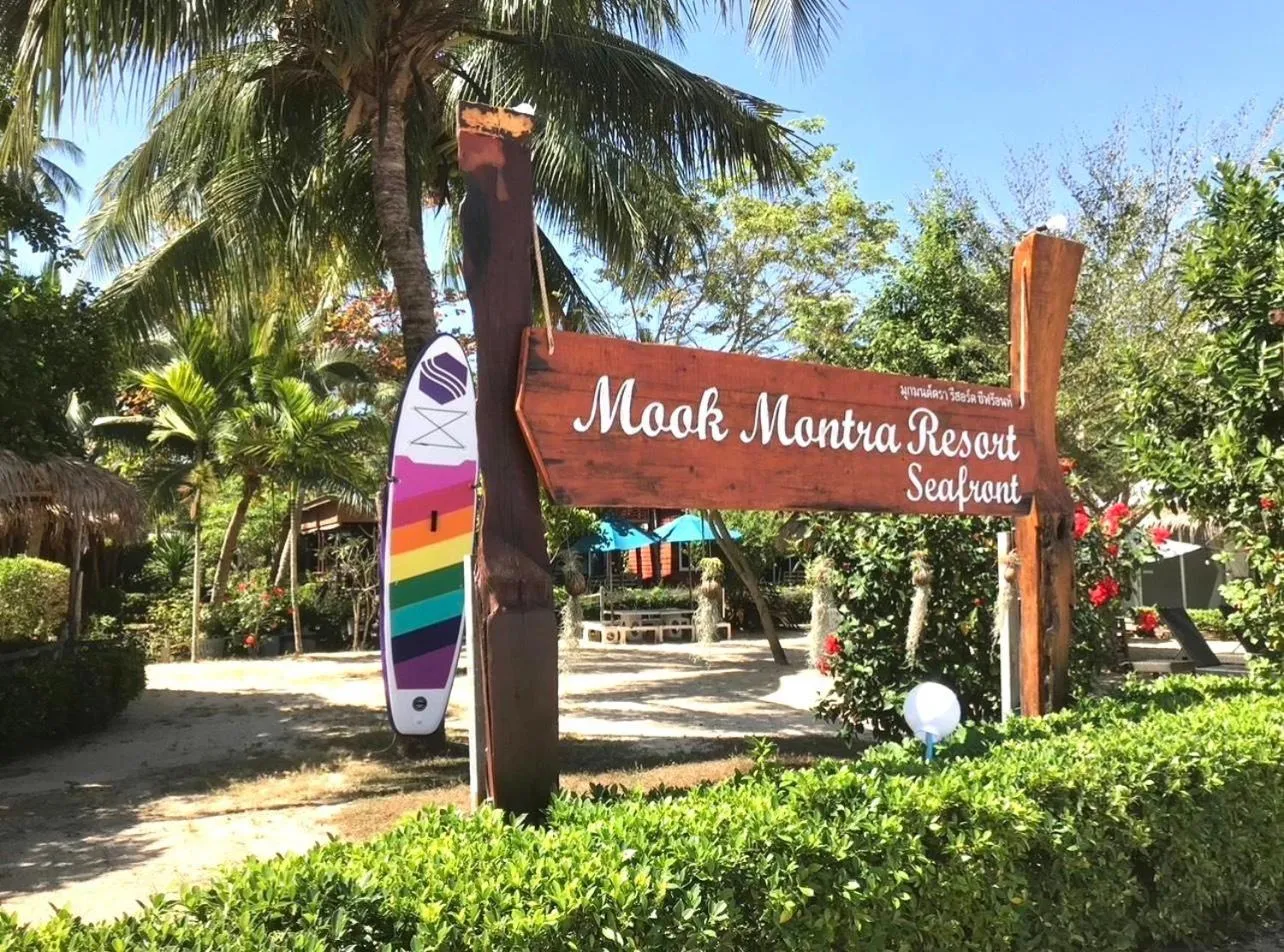 Property logo or sign in Mook Montra Resort Sea Front