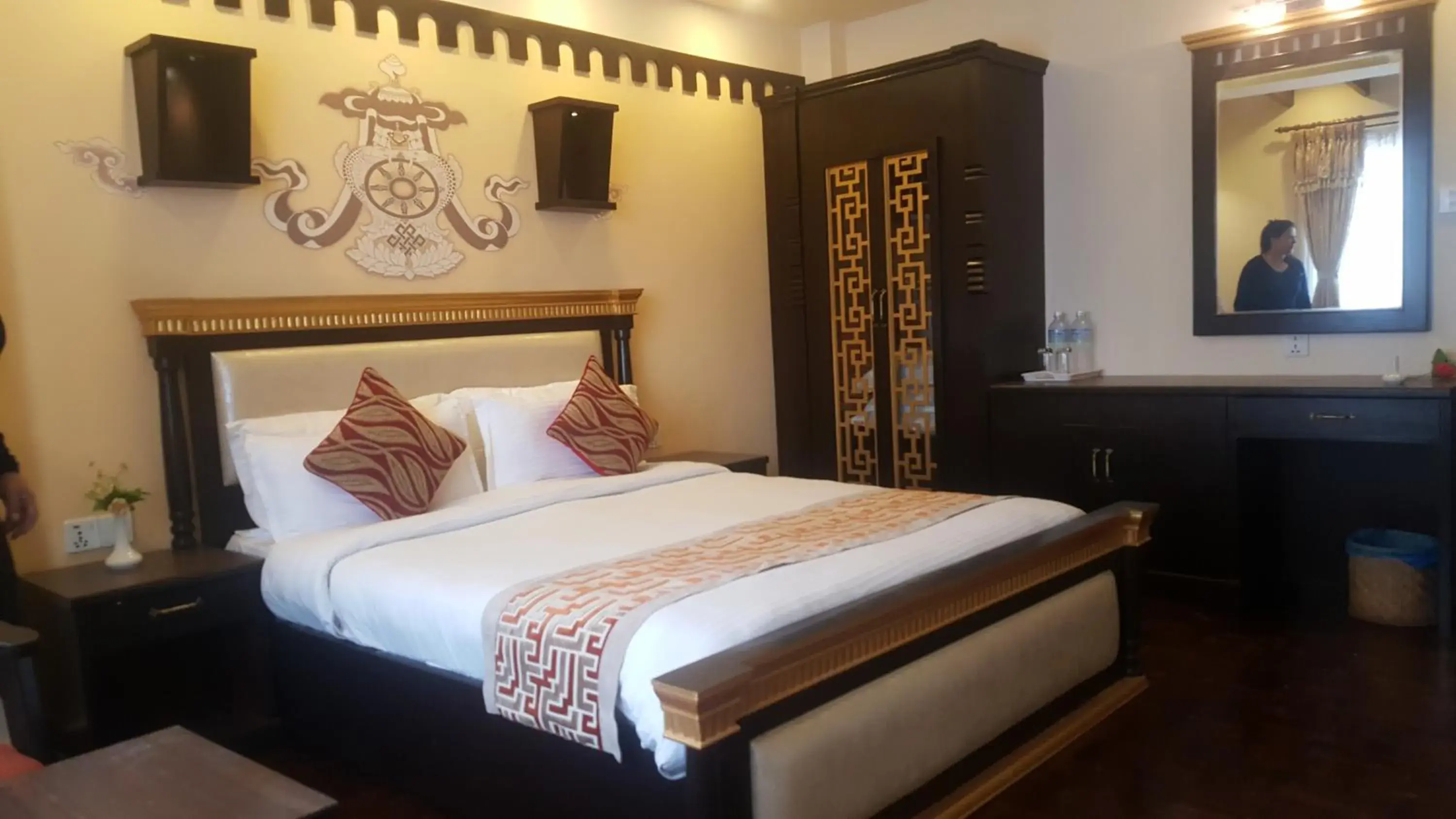 Bedroom, Bed in Hotel Encounter Nepal & Spa Bedroom, Bed in Hotel Encounter Nepal & Spa