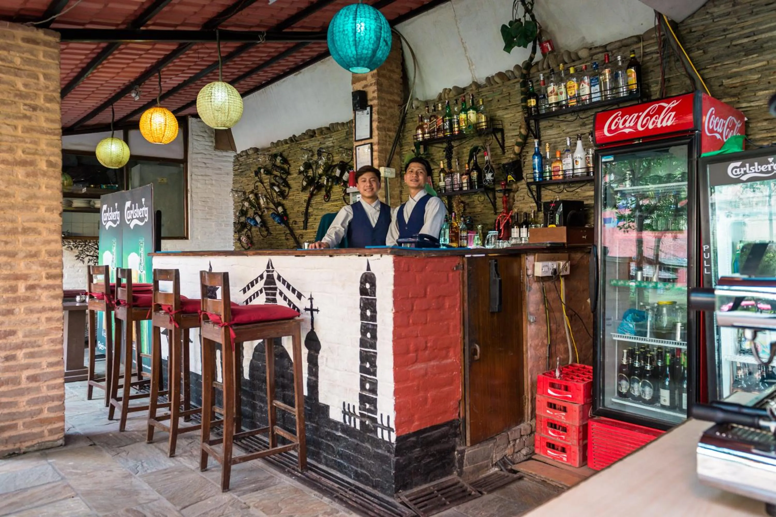 Lounge or bar in Hotel Encounter Nepal & Spa