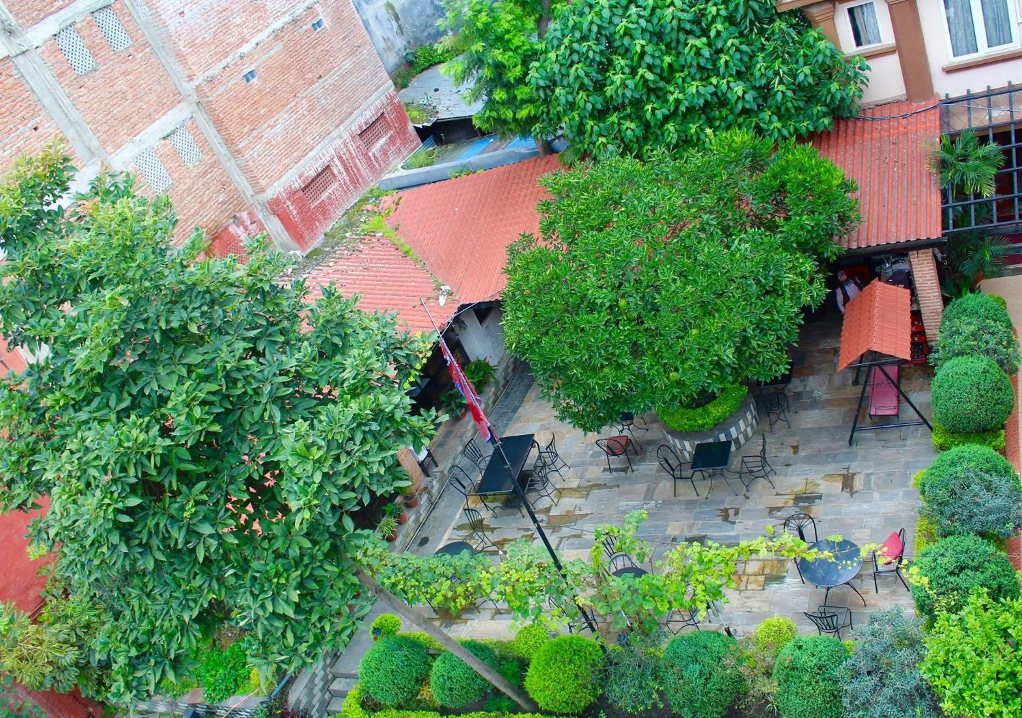 Restaurant/places to eat in Hotel Encounter Nepal & Spa