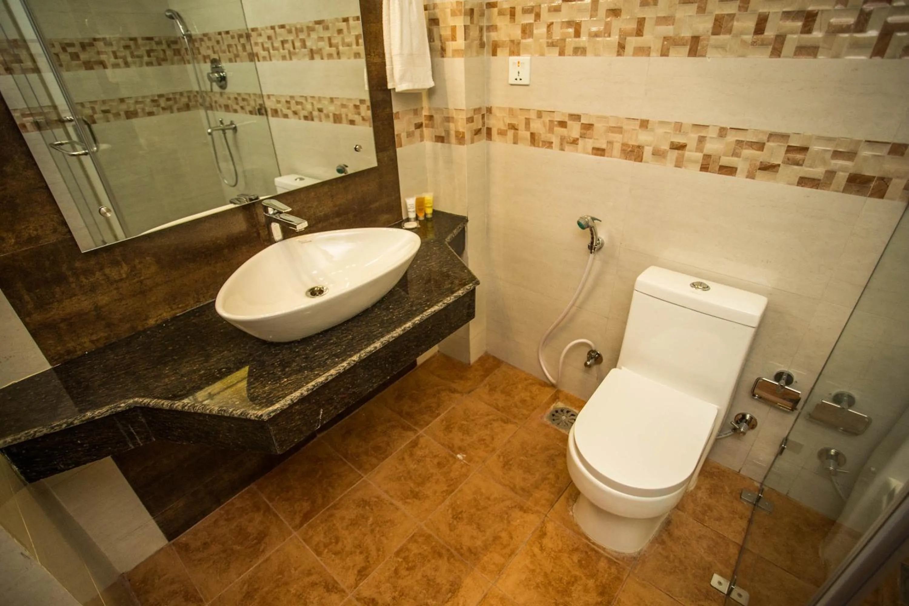 Bathroom in Hotel Encounter Nepal & Spa