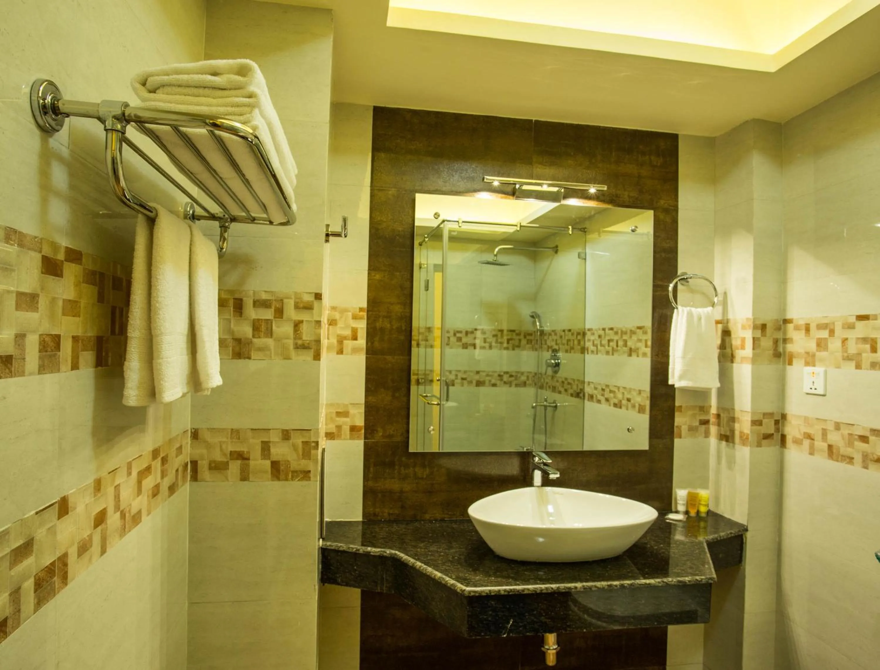 Bathroom in Hotel Encounter Nepal & Spa