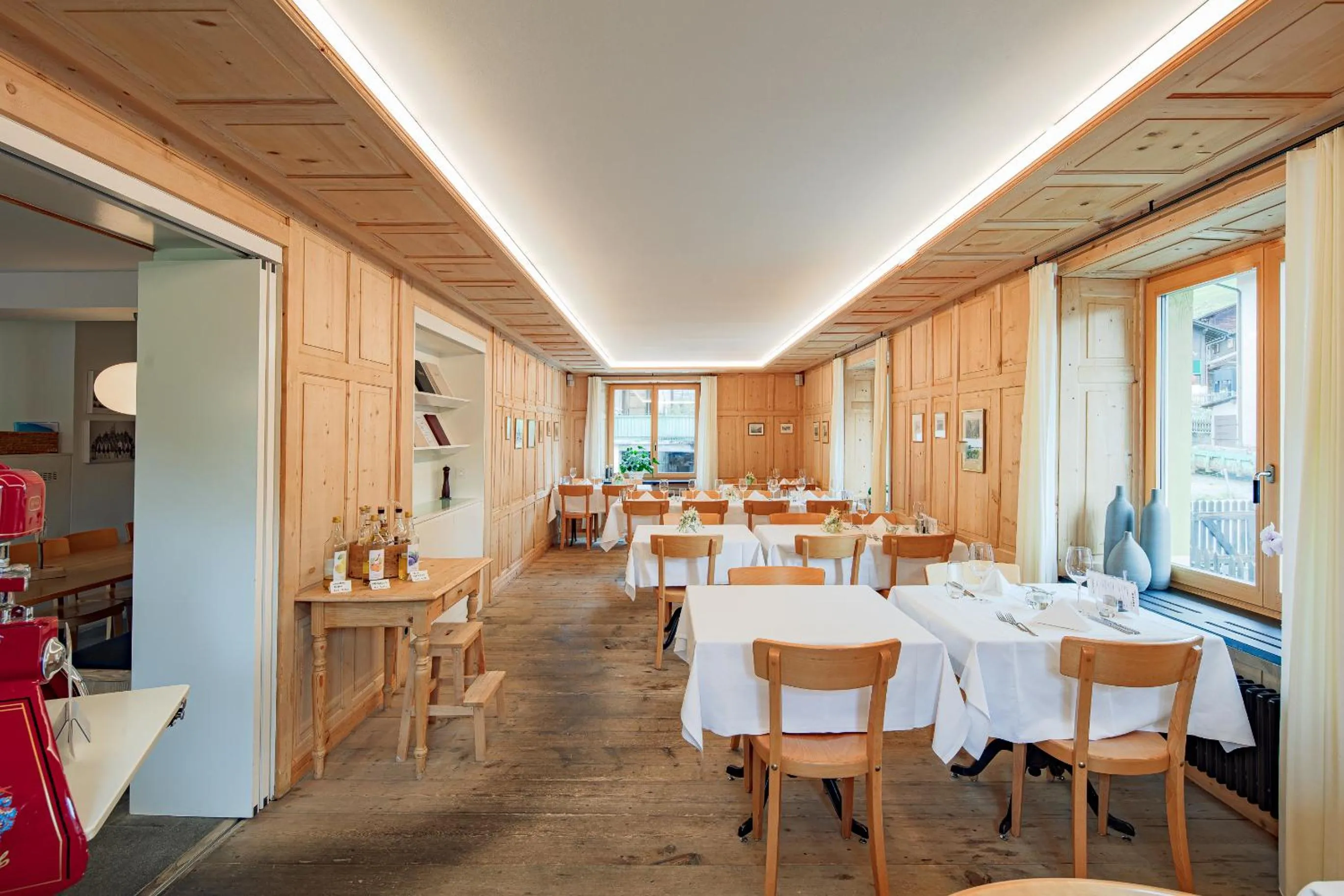 Restaurant/places to eat in Hotel Vallatscha