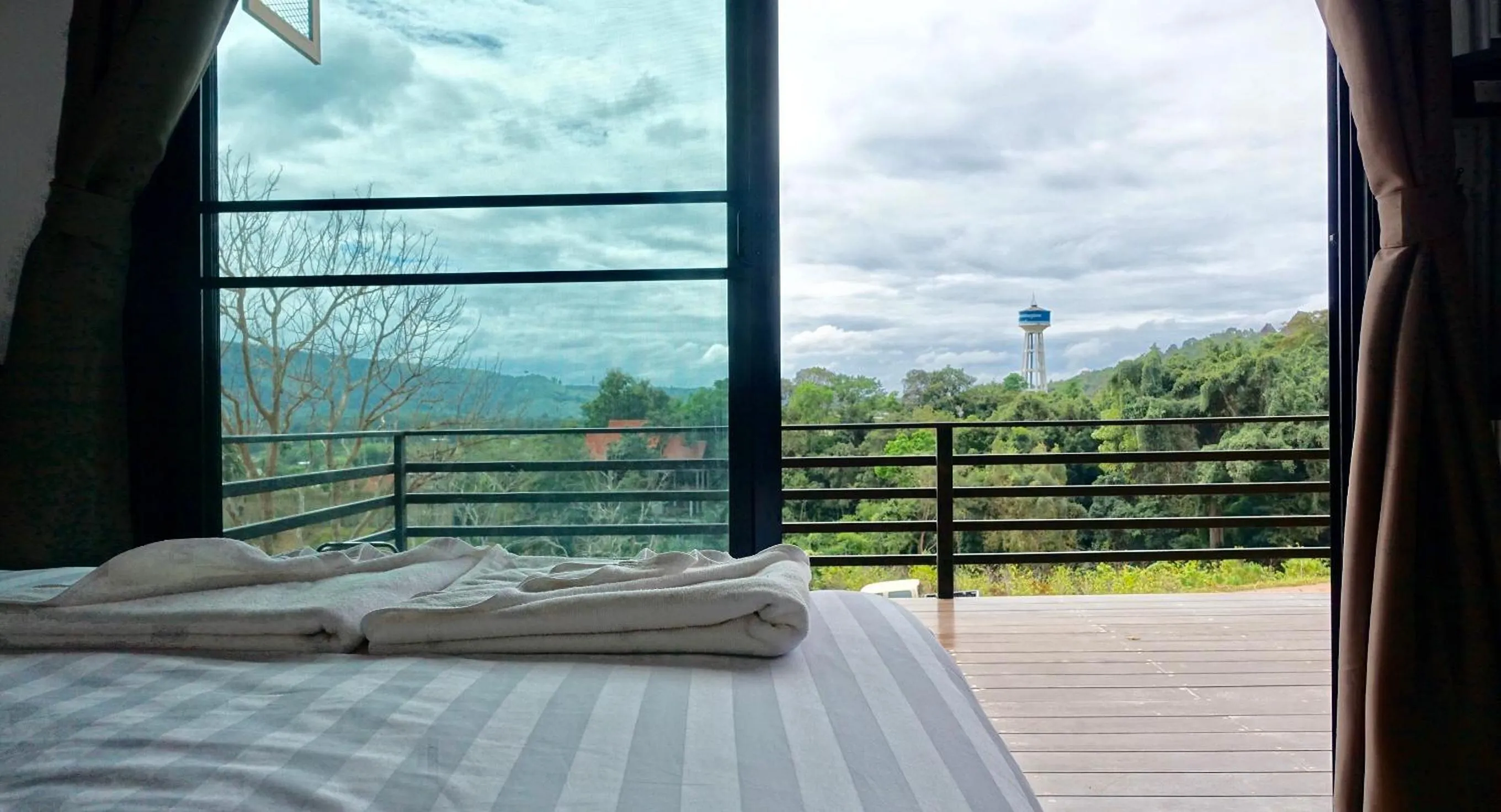 Bed in Phu Sumphao Valley ภูสำเภา วัลเลย์ รีสอร์ต