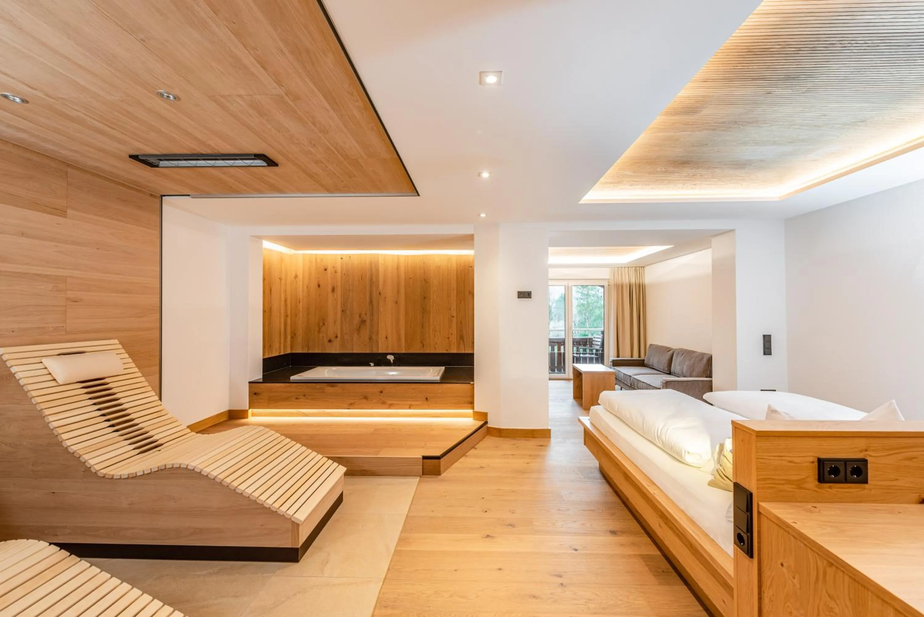 Photo of the whole room, Bed in Spa&Aktiv Hotel Lavendel