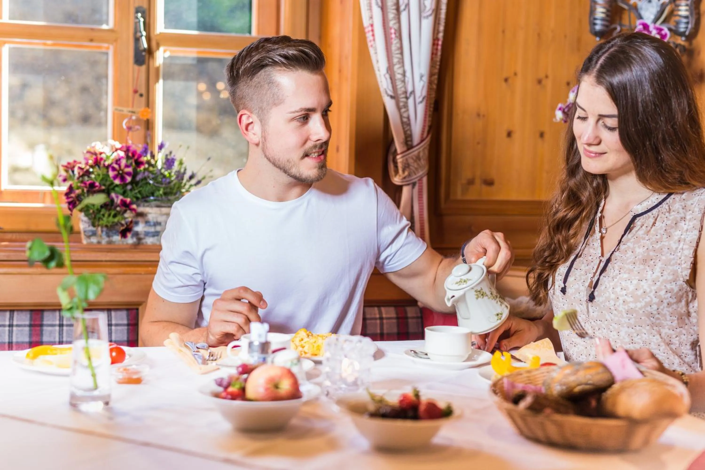 Buffet breakfast in Spa&Aktiv Hotel Lavendel