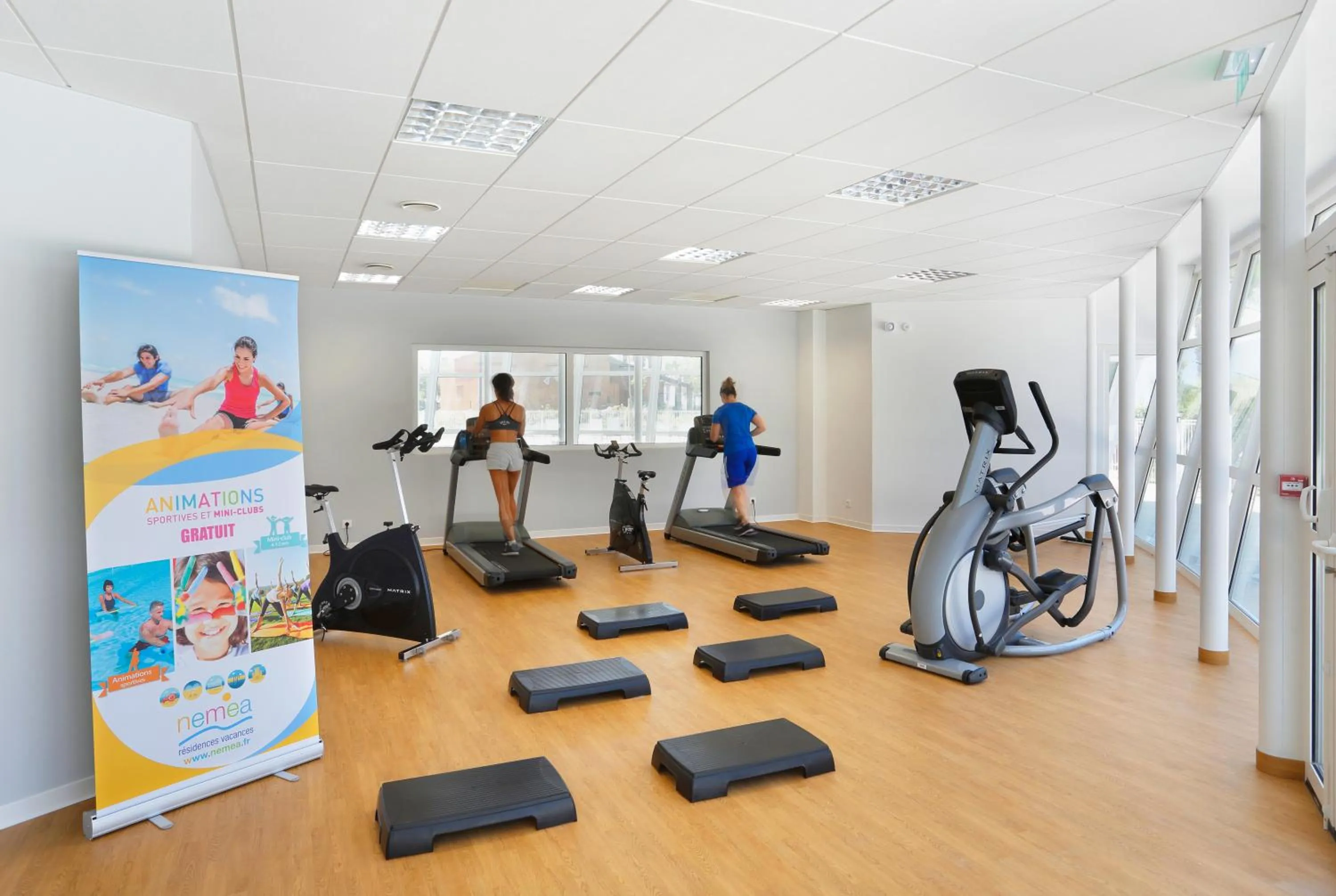 Fitness centre/facilities in Résidence Néméa Le Cap Azur