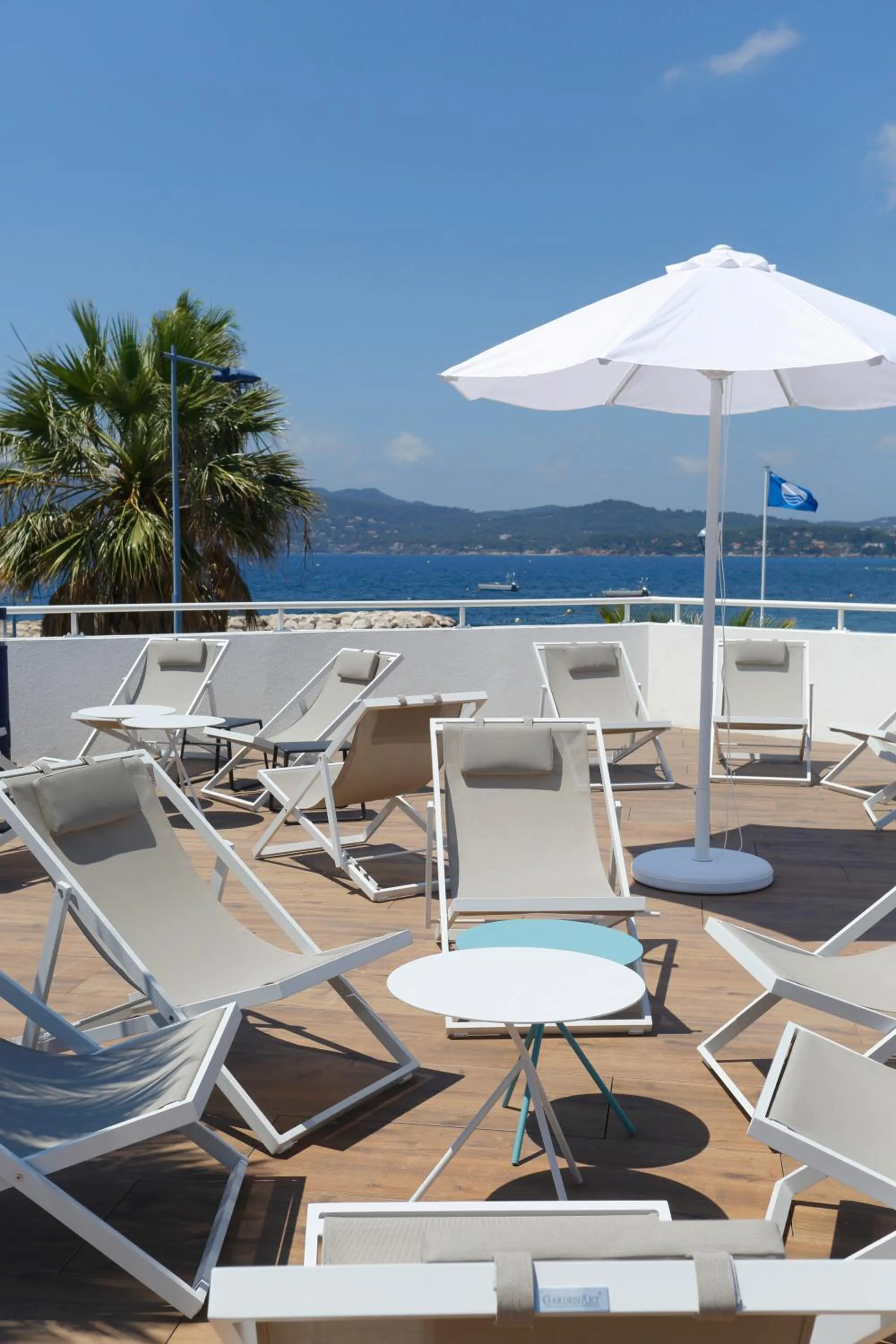 Solarium in Résidence Néméa Le Cap Azur