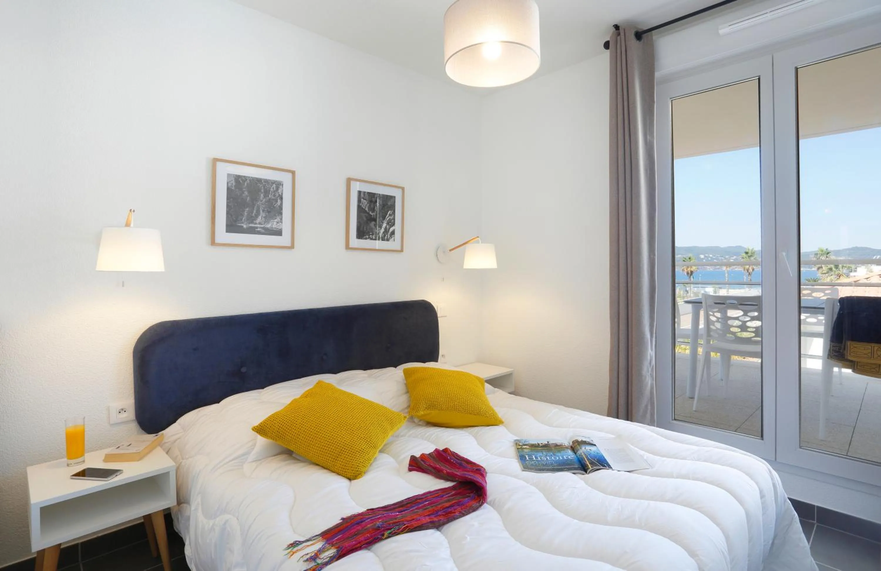 Bedroom in Résidence Néméa Le Cap Azur