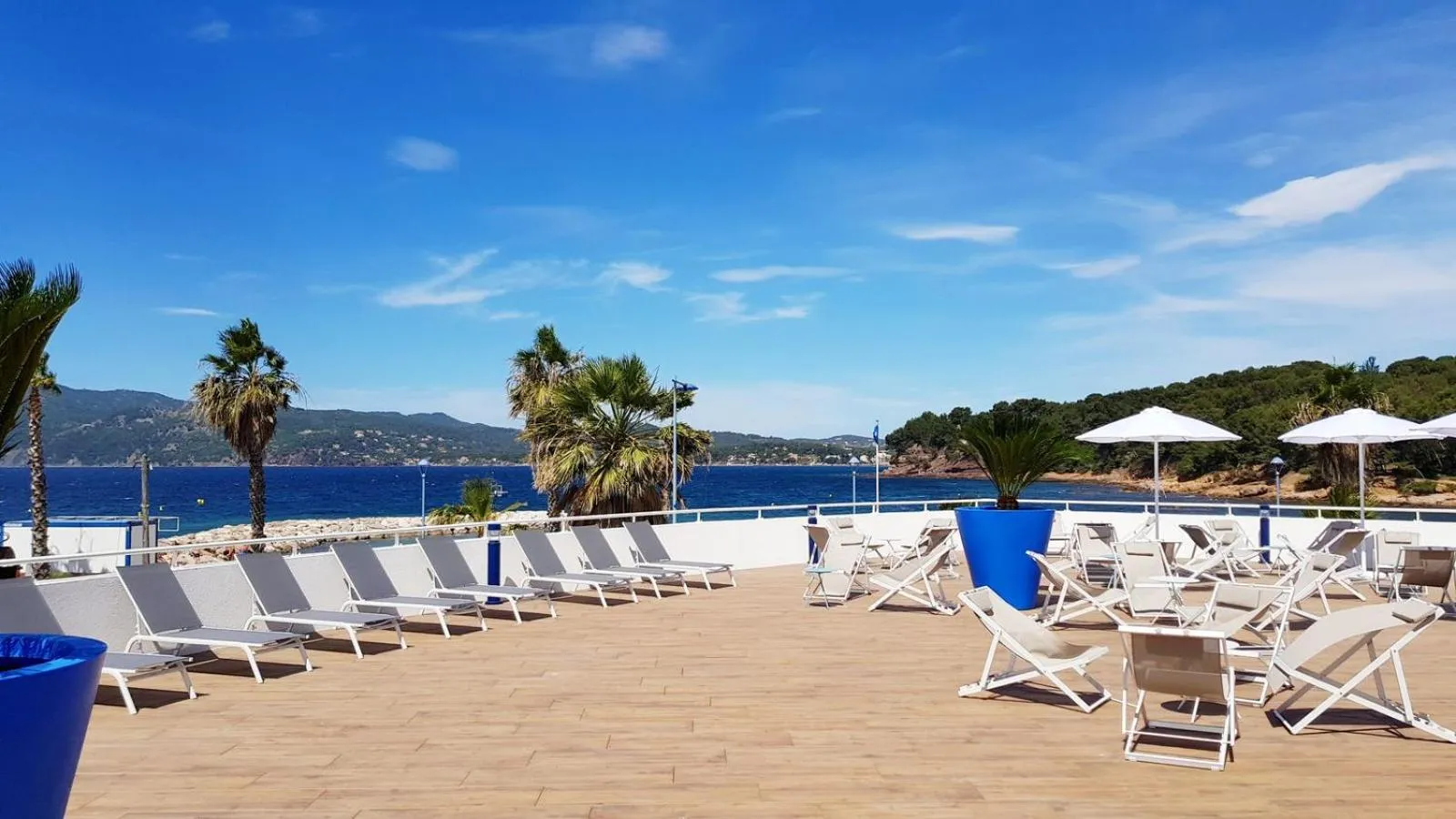 Solarium in Résidence Néméa Le Cap Azur