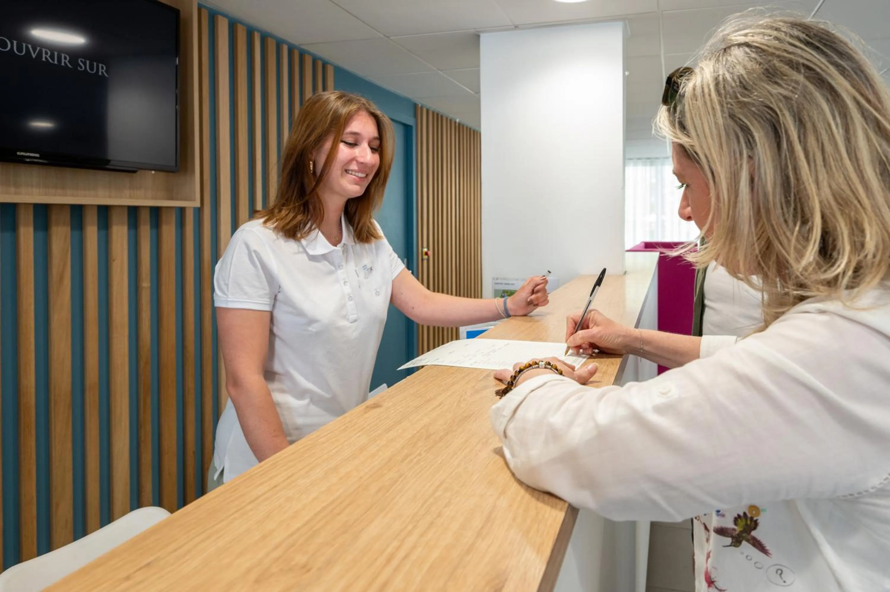 Lobby or reception in Résidence Goélia Cap Azur