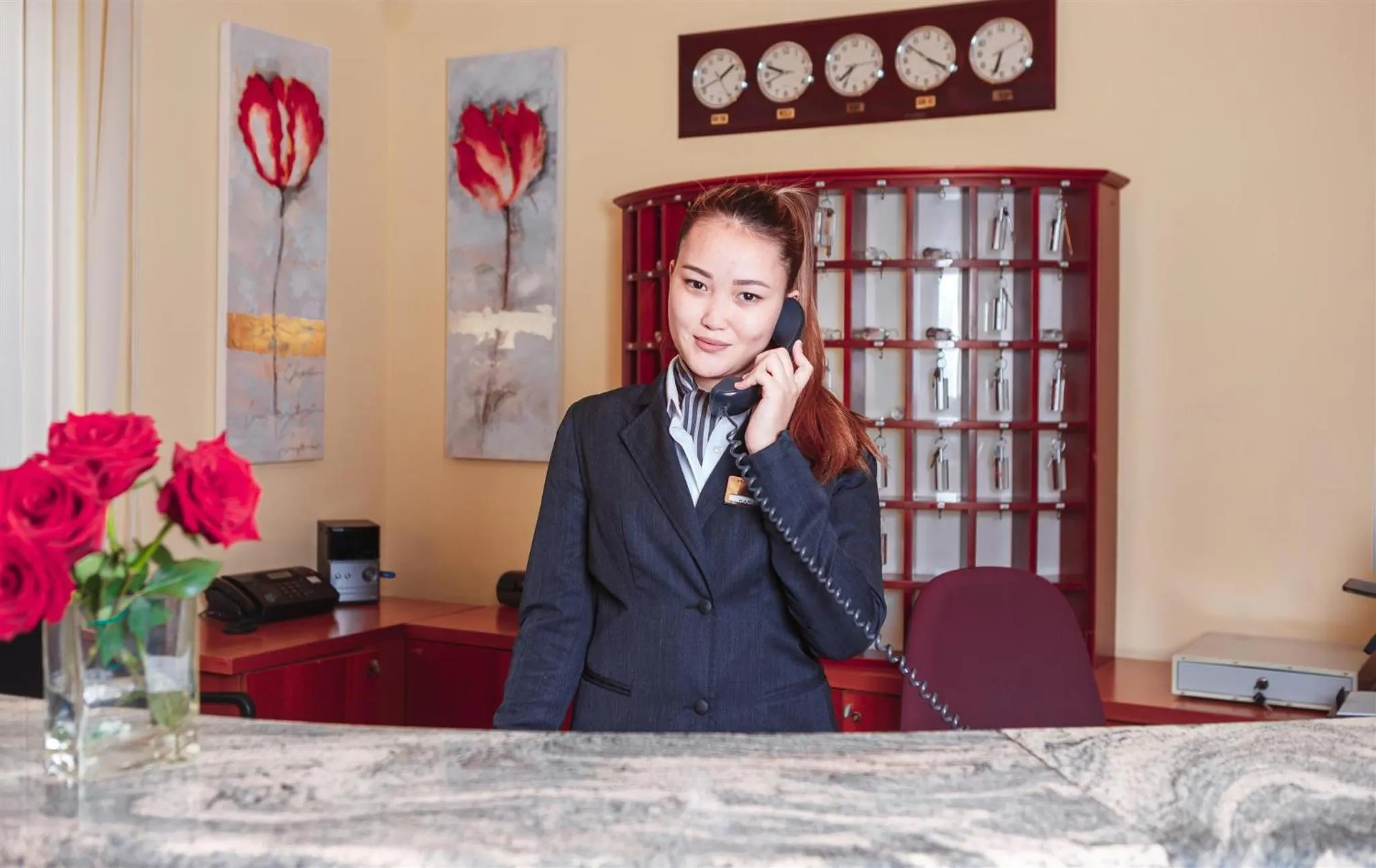 Staff in Hotel Pushkin