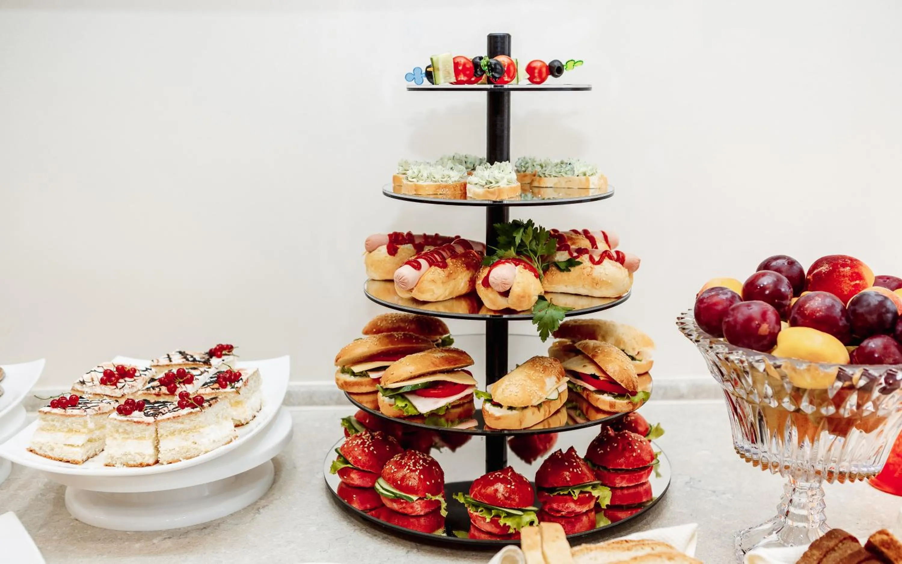 Food and drinks in Hotel Pushkin