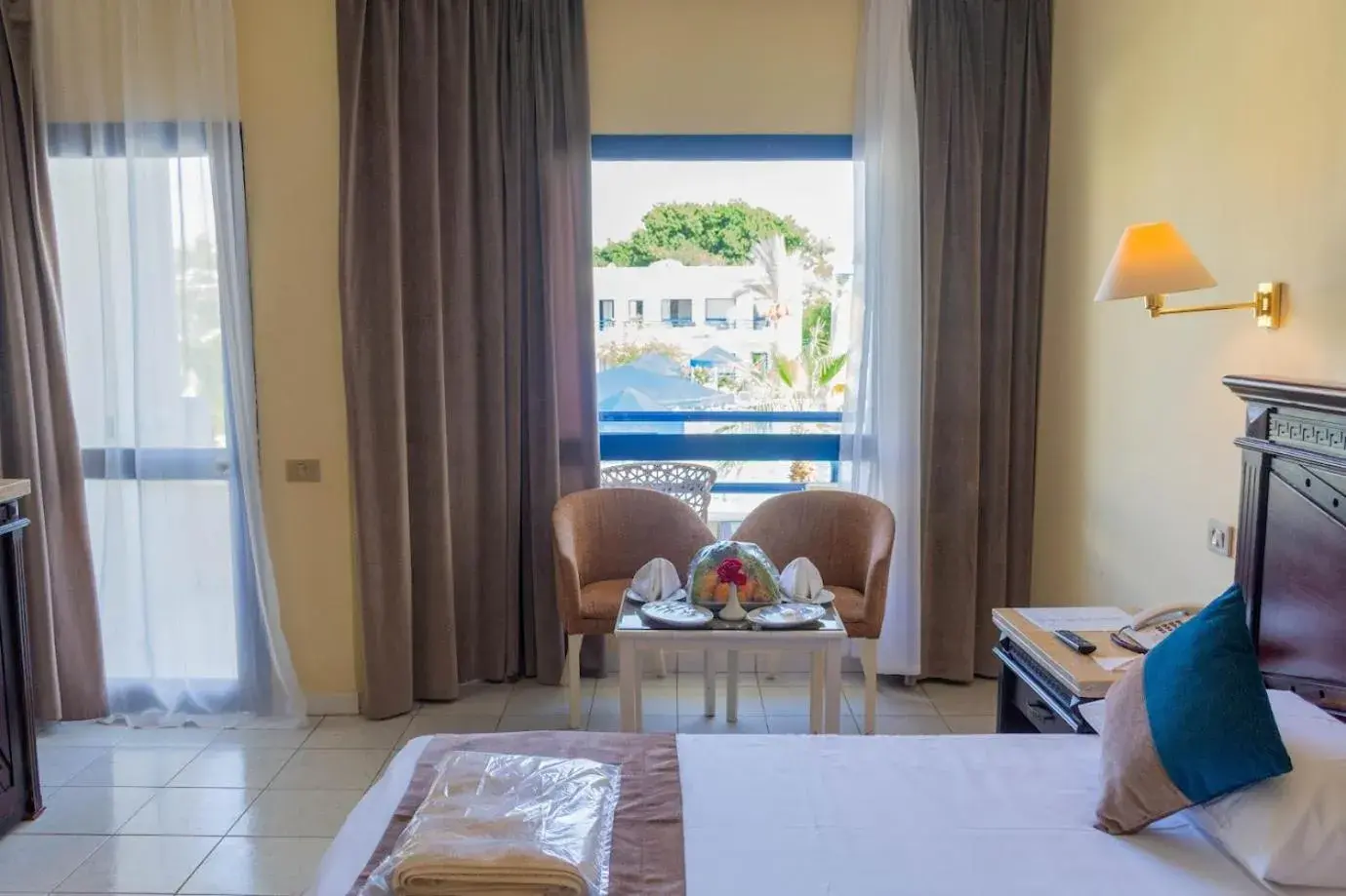 Bed in Cataract Resort & Aqua Park Naama Bay Bed in Cataract Resort & Aqua Park Naama Bay