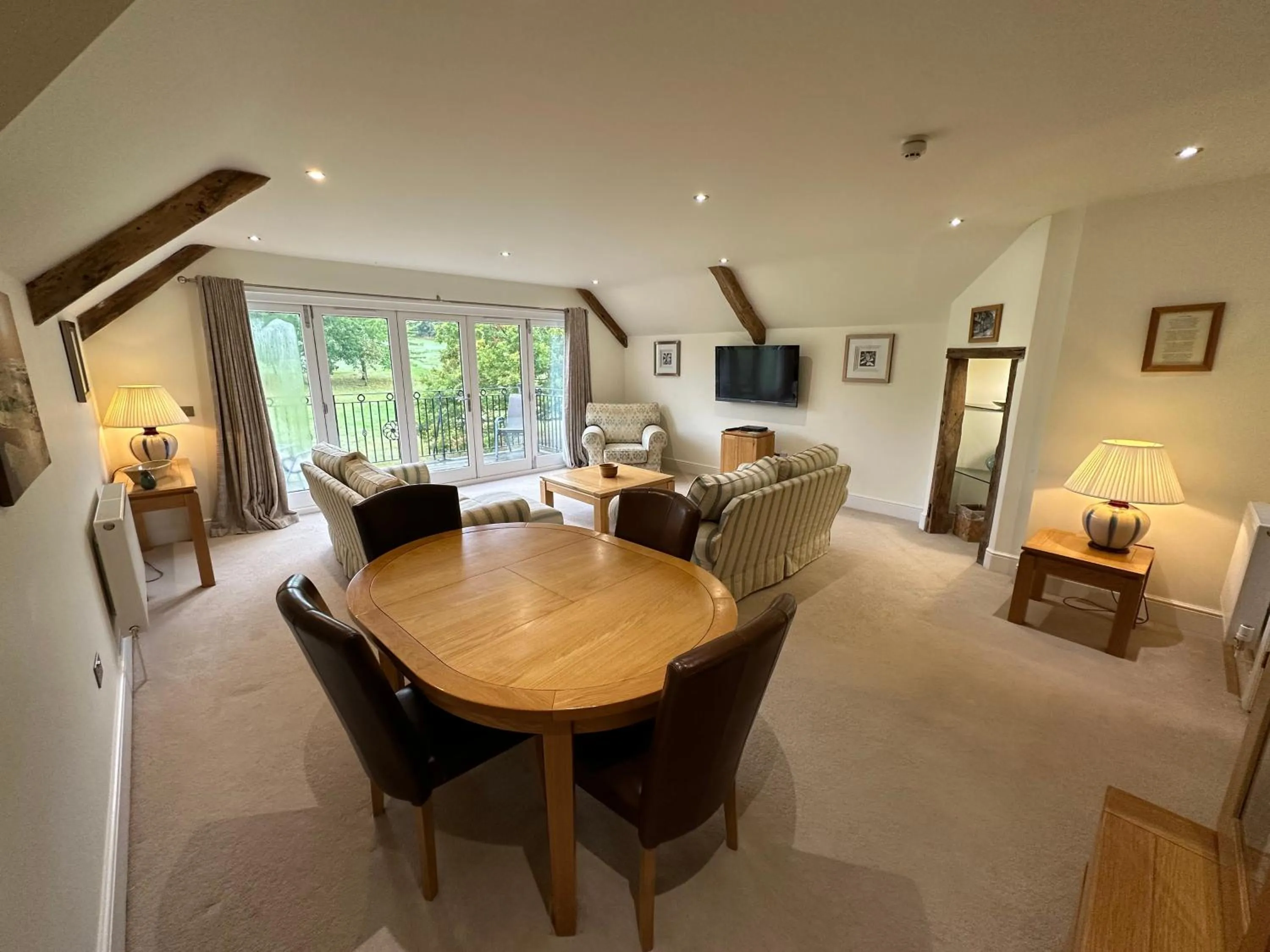 Living room in Meadows Barn