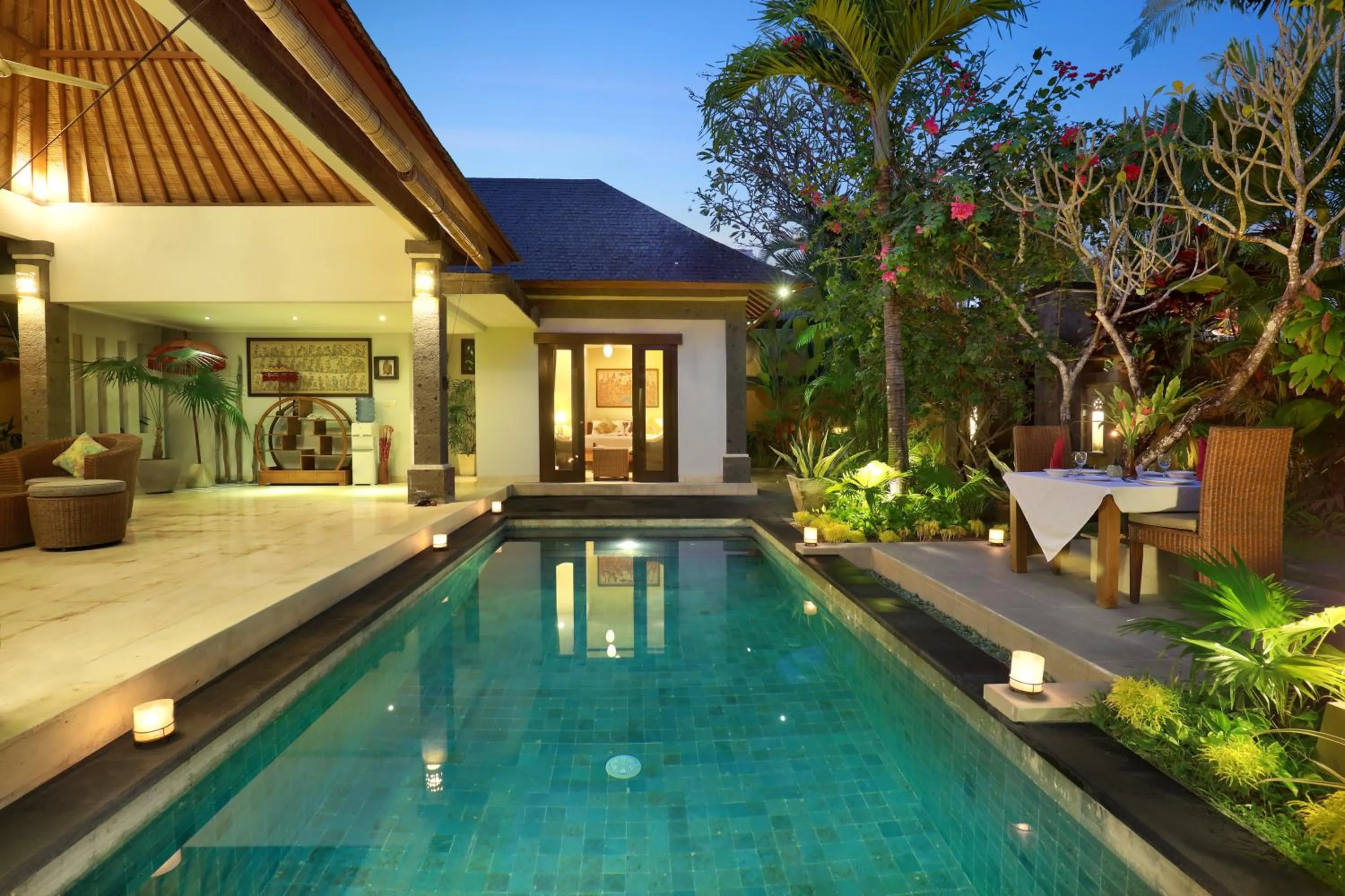 Swimming pool in The Buah Bali Villas