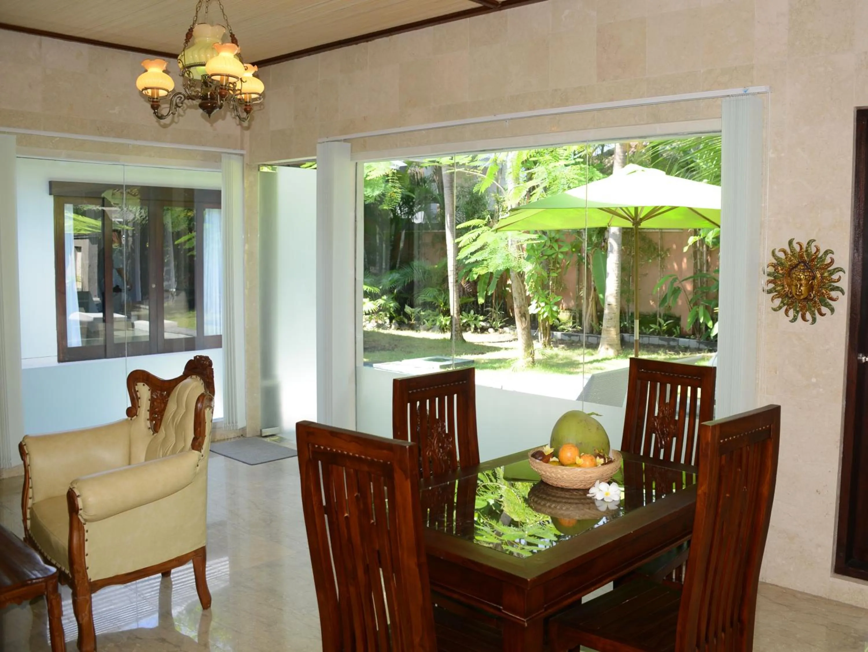 Kitchen or kitchenette in The Buah Bali Villas