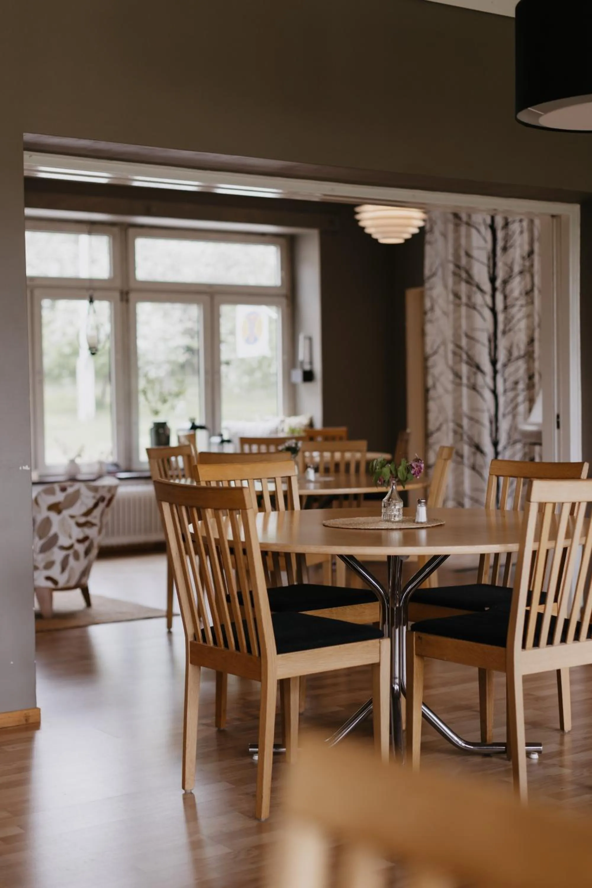 Dining area in Vassbo Vandrarhem
