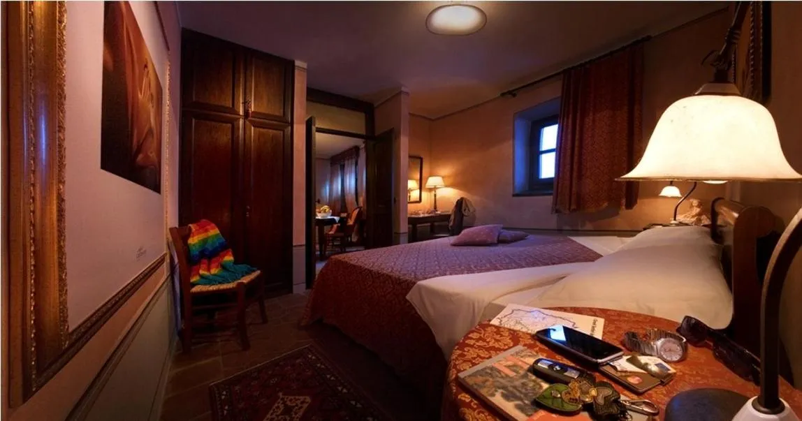 Photo of the whole room, Bed in Tenuta Baràc