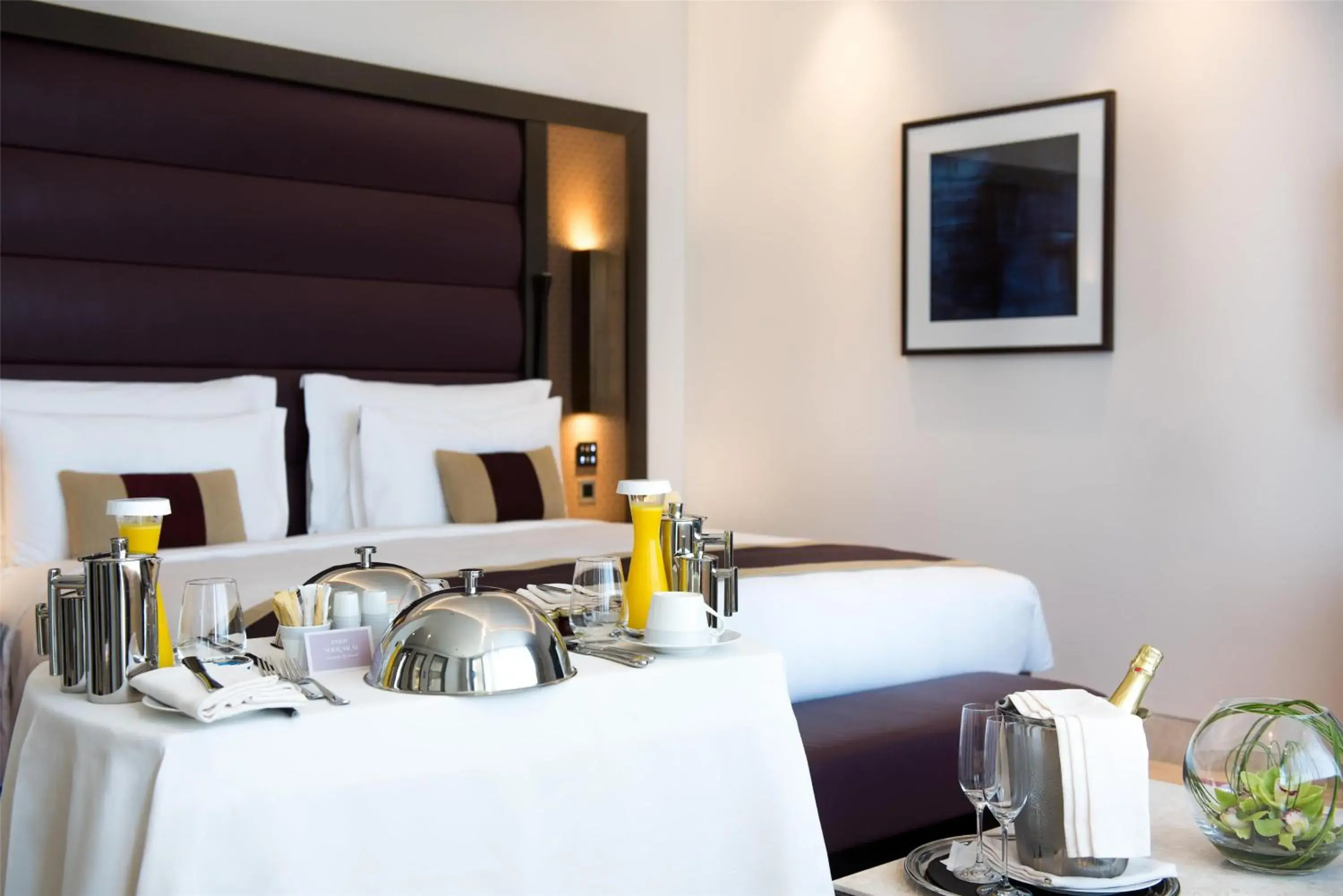 Bedroom, Bed in Kempinski Hotel Muscat Bedroom, Bed in Kempinski Hotel Muscat