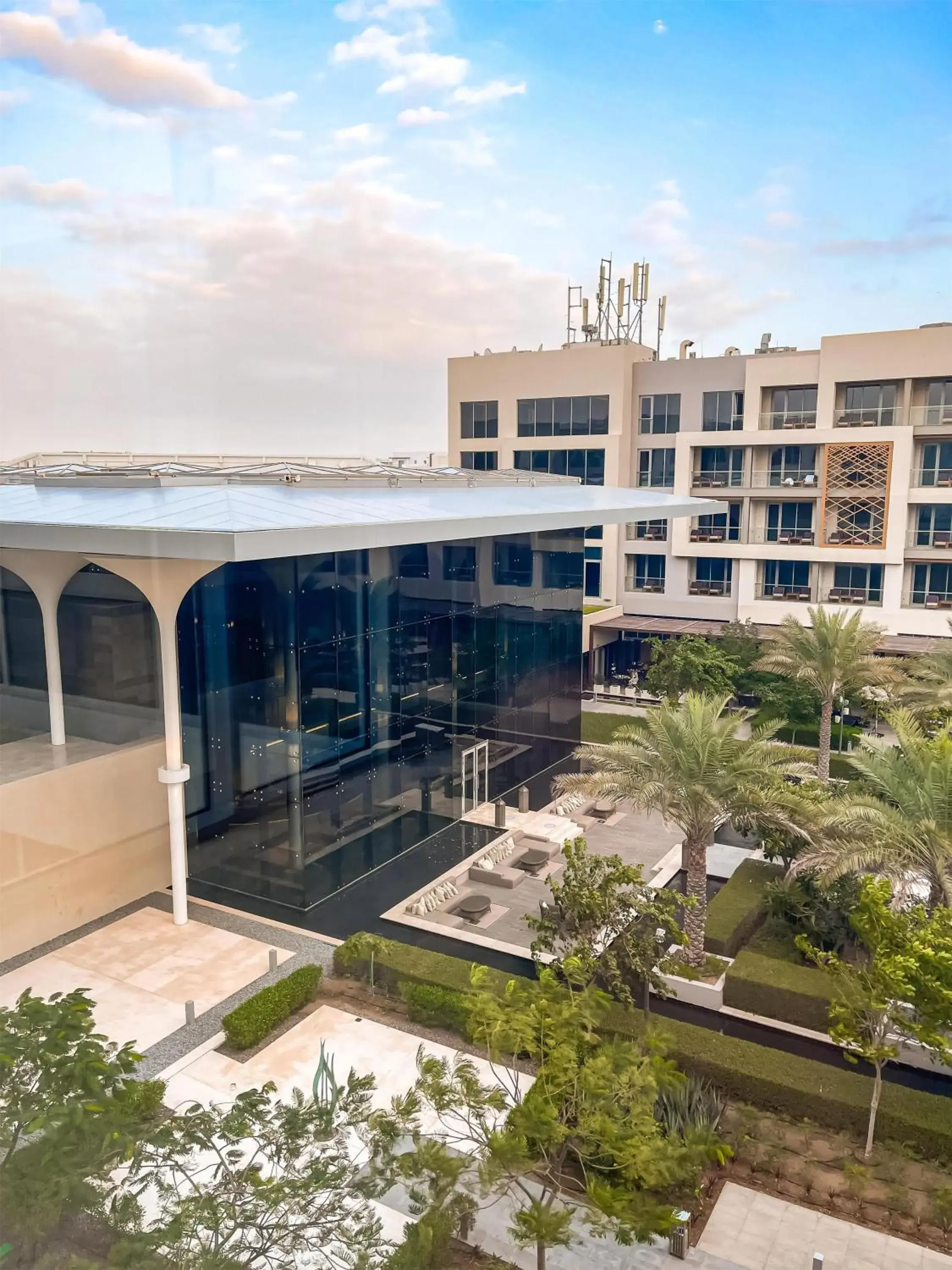 Property building in Kempinski Hotel Muscat Property building in Kempinski Hotel Muscat