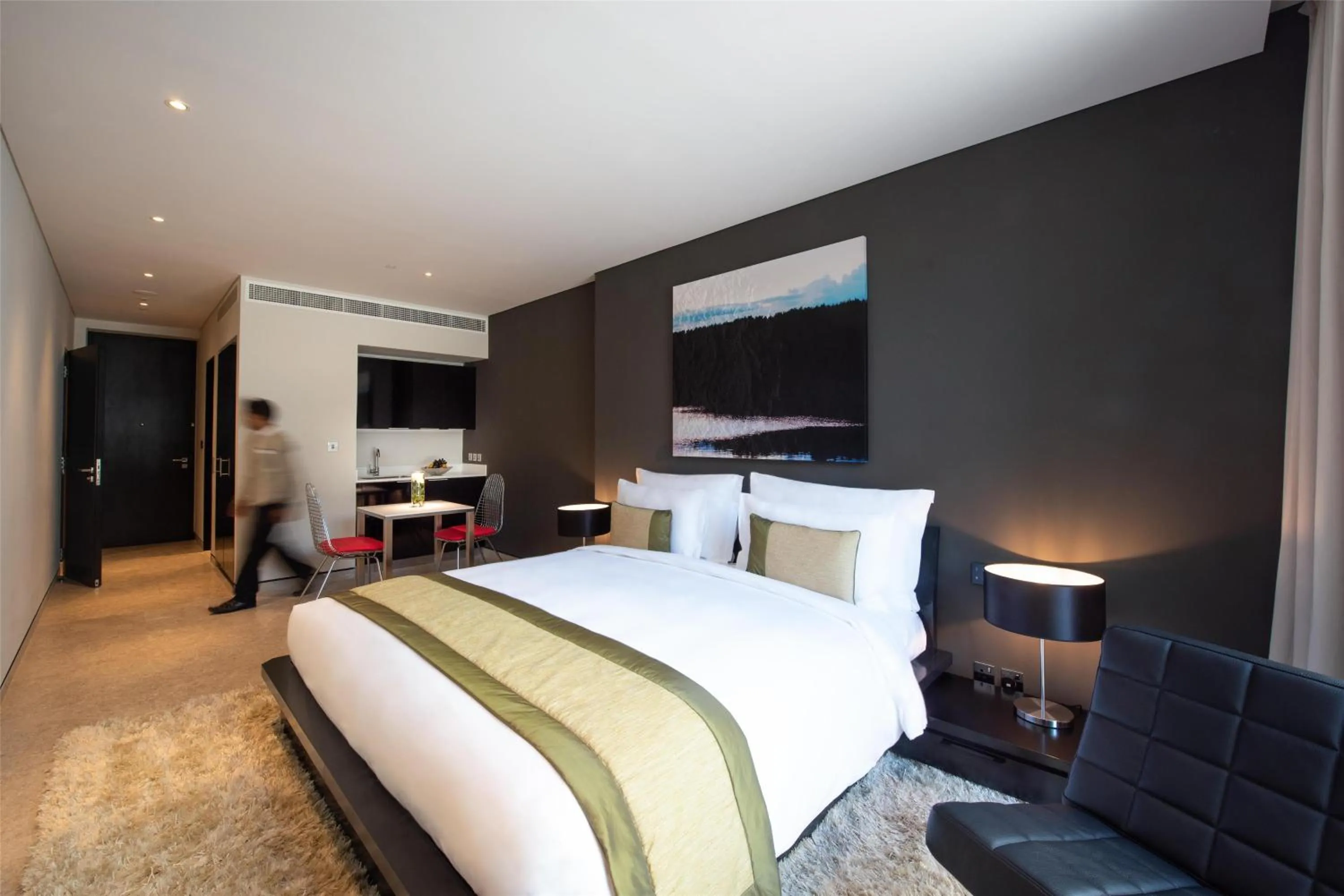 Bedroom, Bed in Kempinski Hotel Muscat