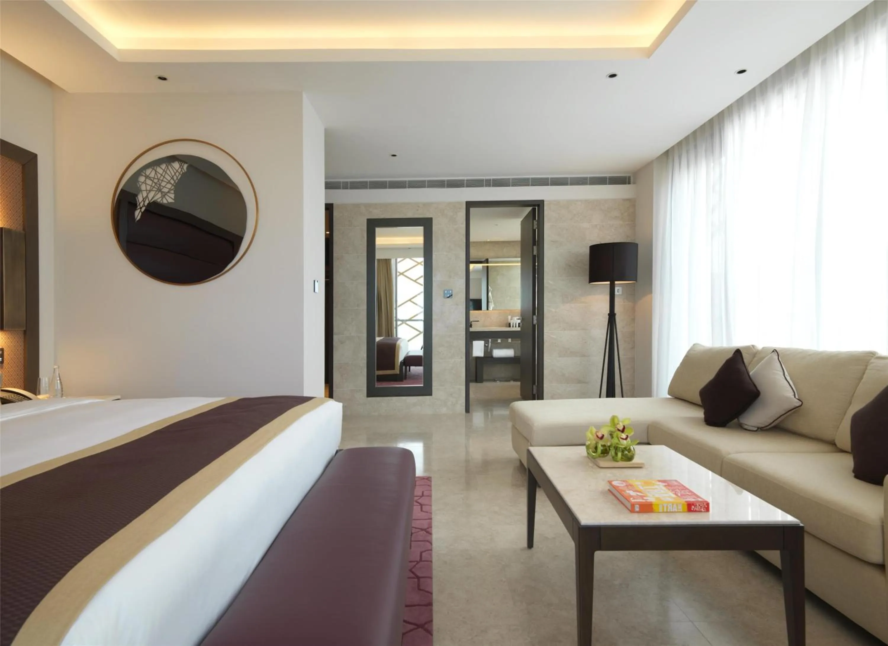 Bedroom, Bed in Kempinski Hotel Muscat