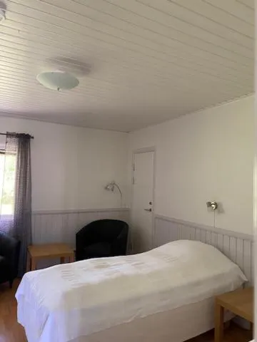 Bedroom, Bed in Hotell Moskogen