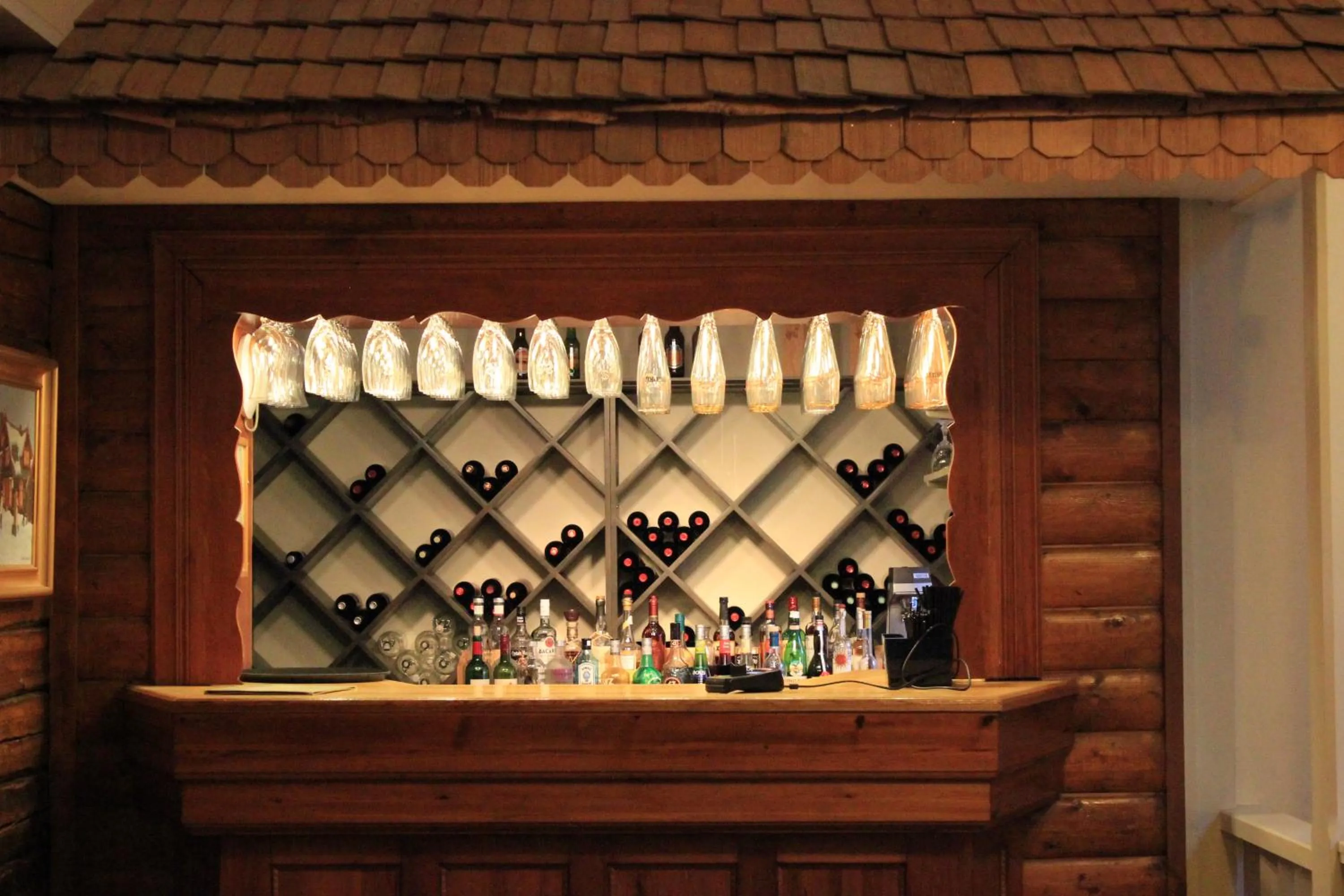 Lounge or bar in Hotell Moskogen