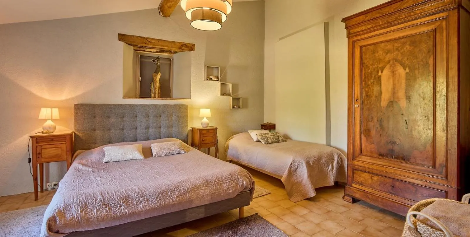 Bed in Chez Moutier