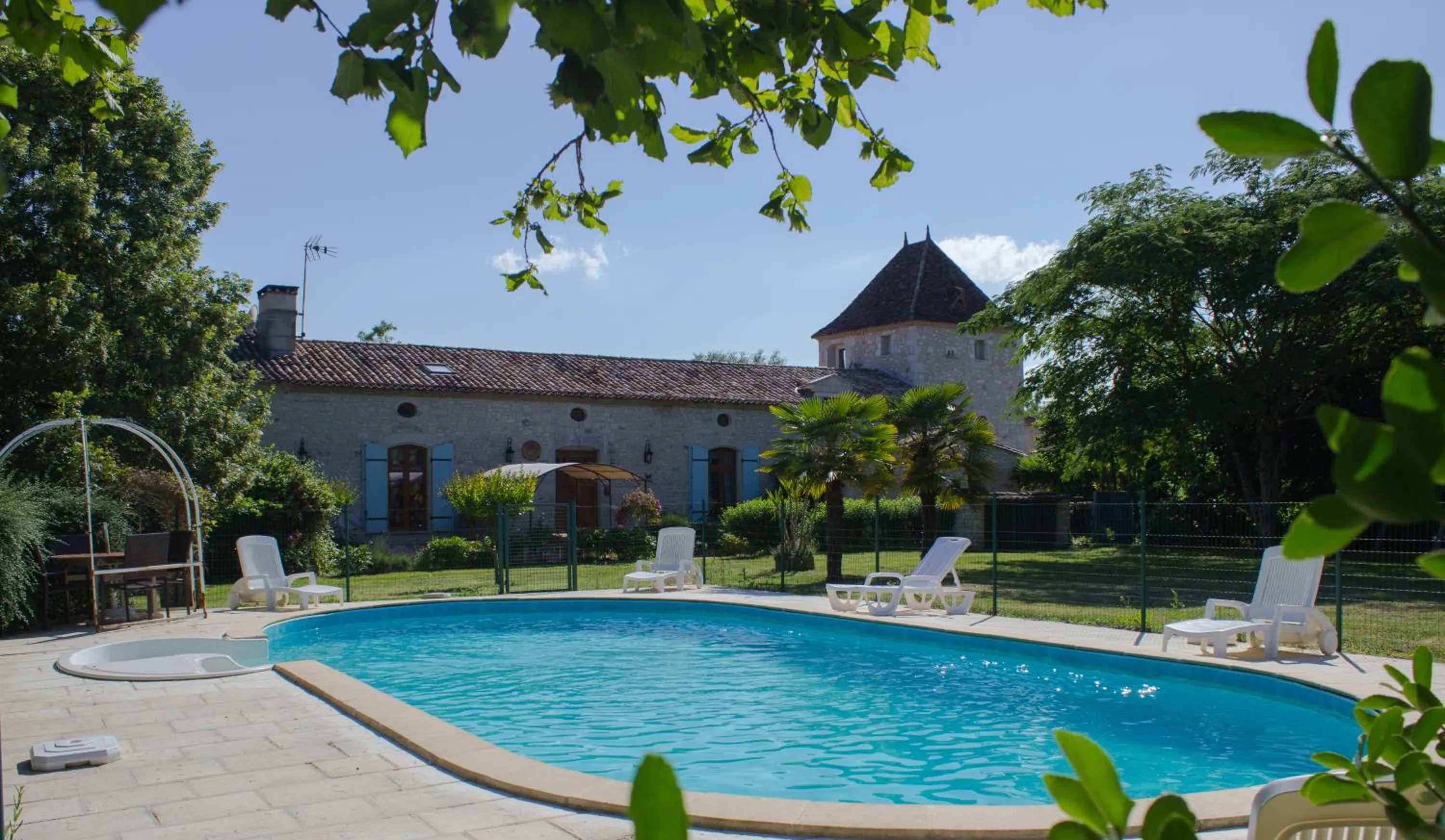 Garden in Chez Moutier