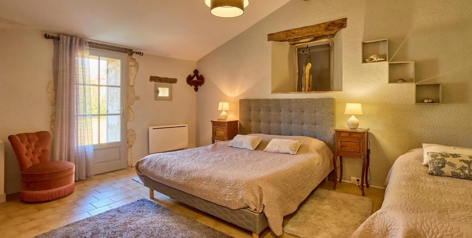 Bed in Chez Moutier