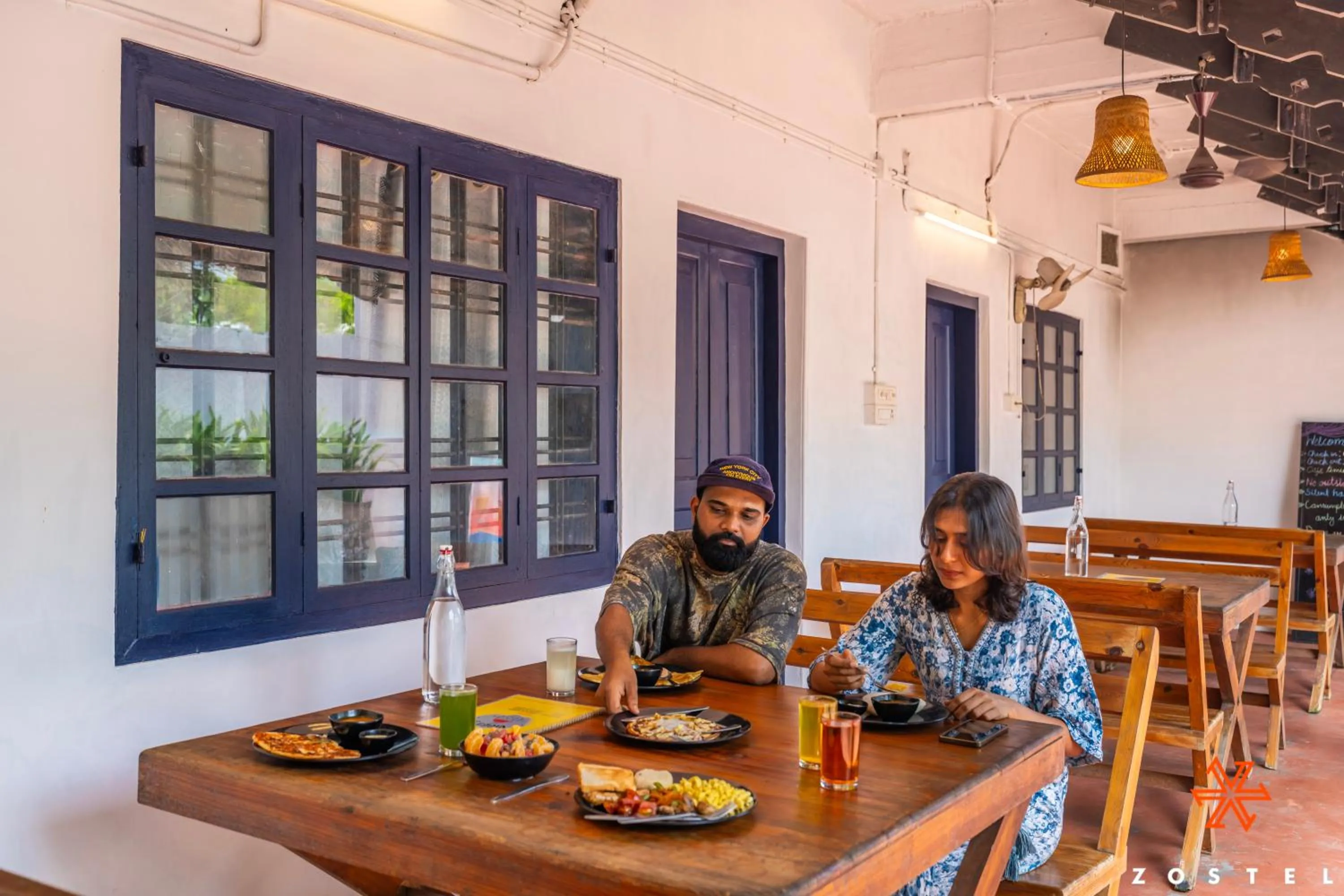 People in Zostel Alleppey