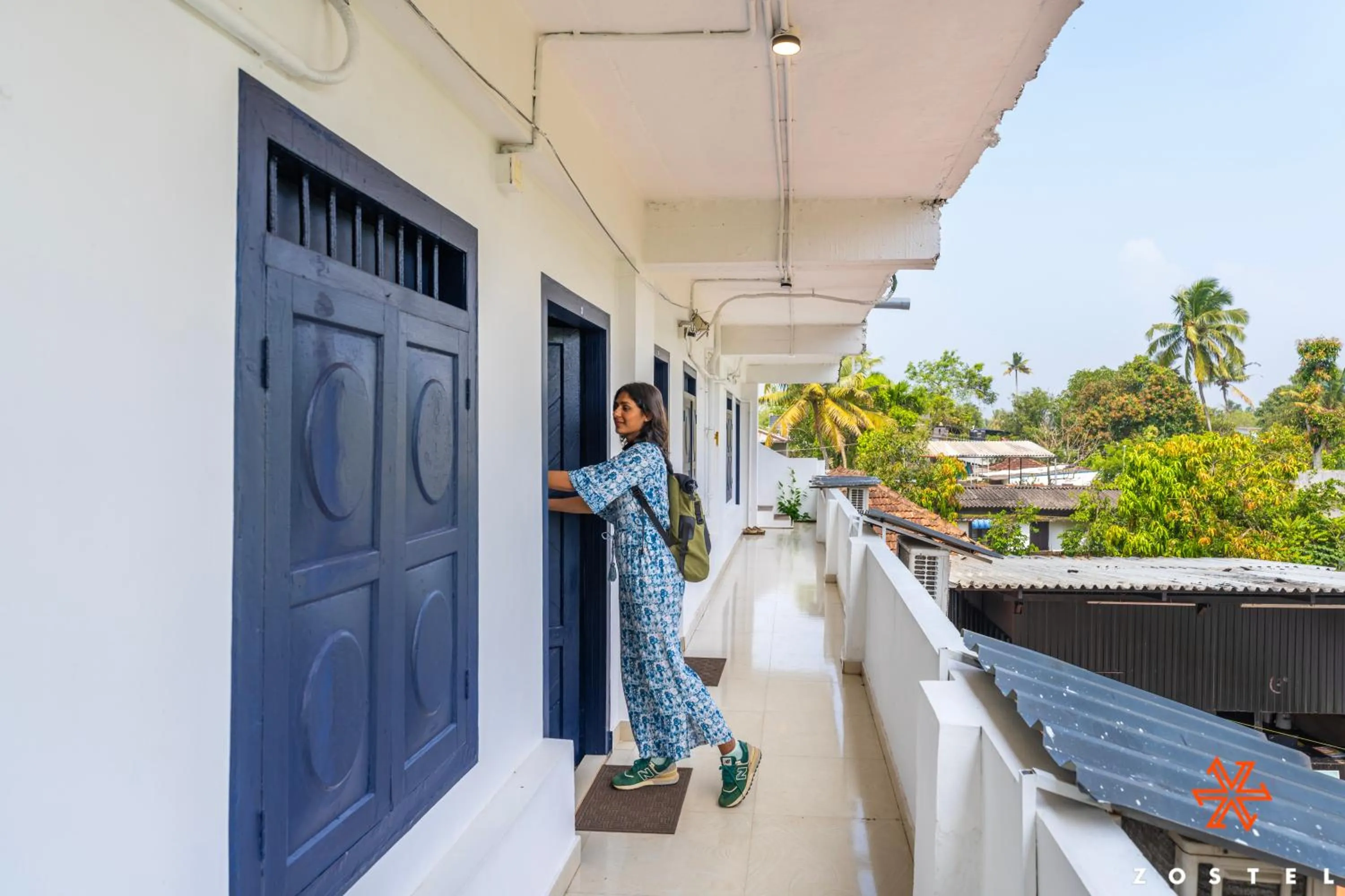 Property building in Zostel Alleppey