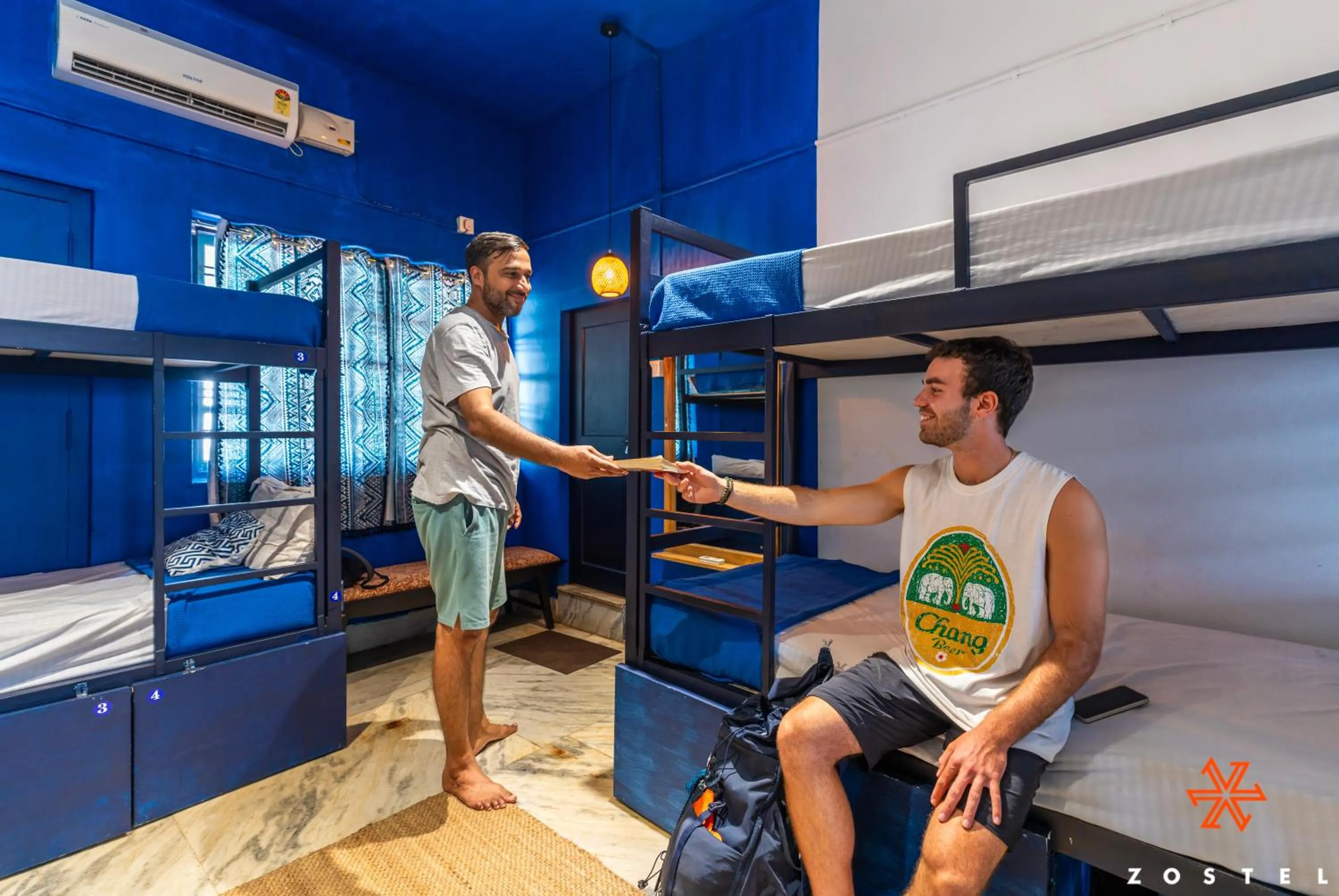 Bedroom, Bed in Zostel Alleppey