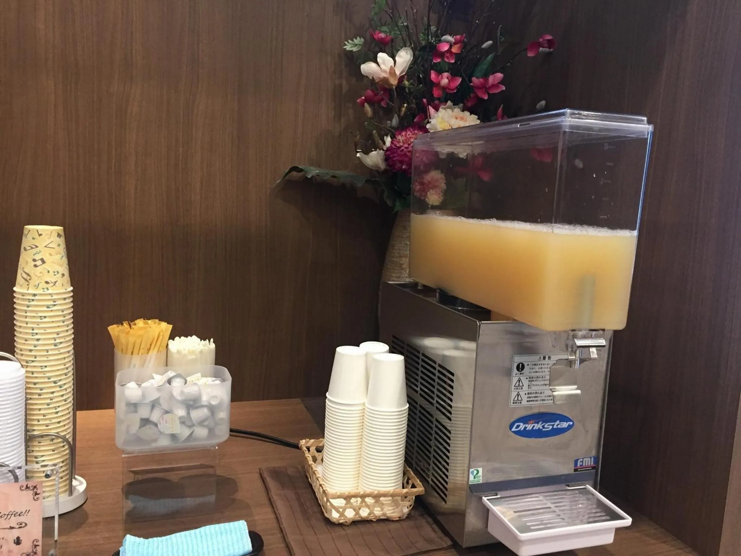 Food and drinks in Dormy Inn Hon-Hachinohe