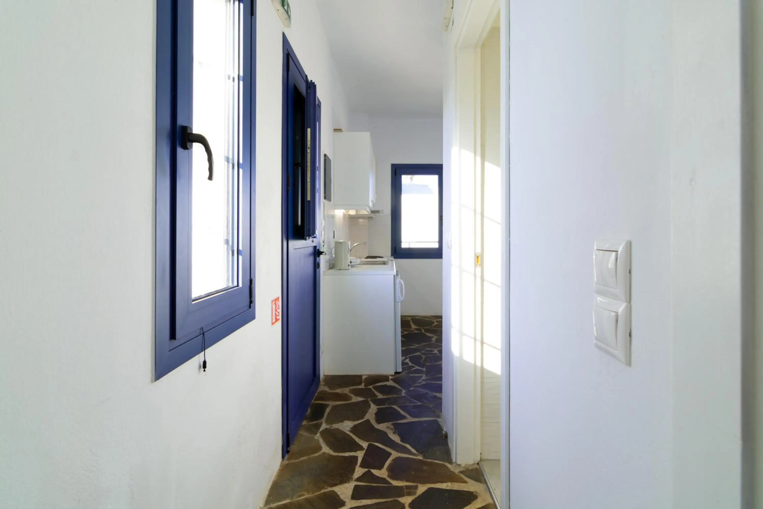 Kitchen or kitchenette in Okirroi Villas Chersonissos