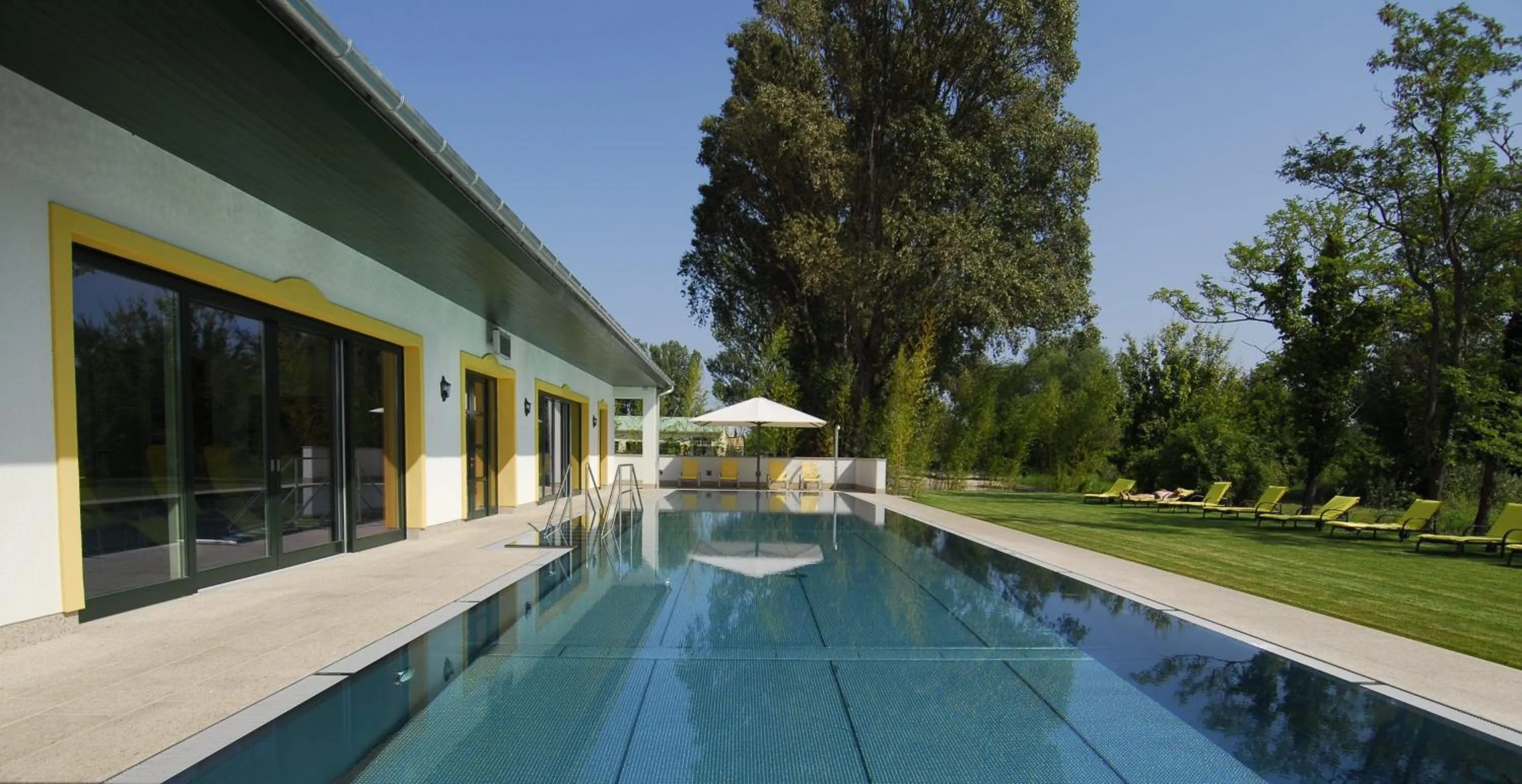 Open Air Bath in Hubertus Hof Landhotel