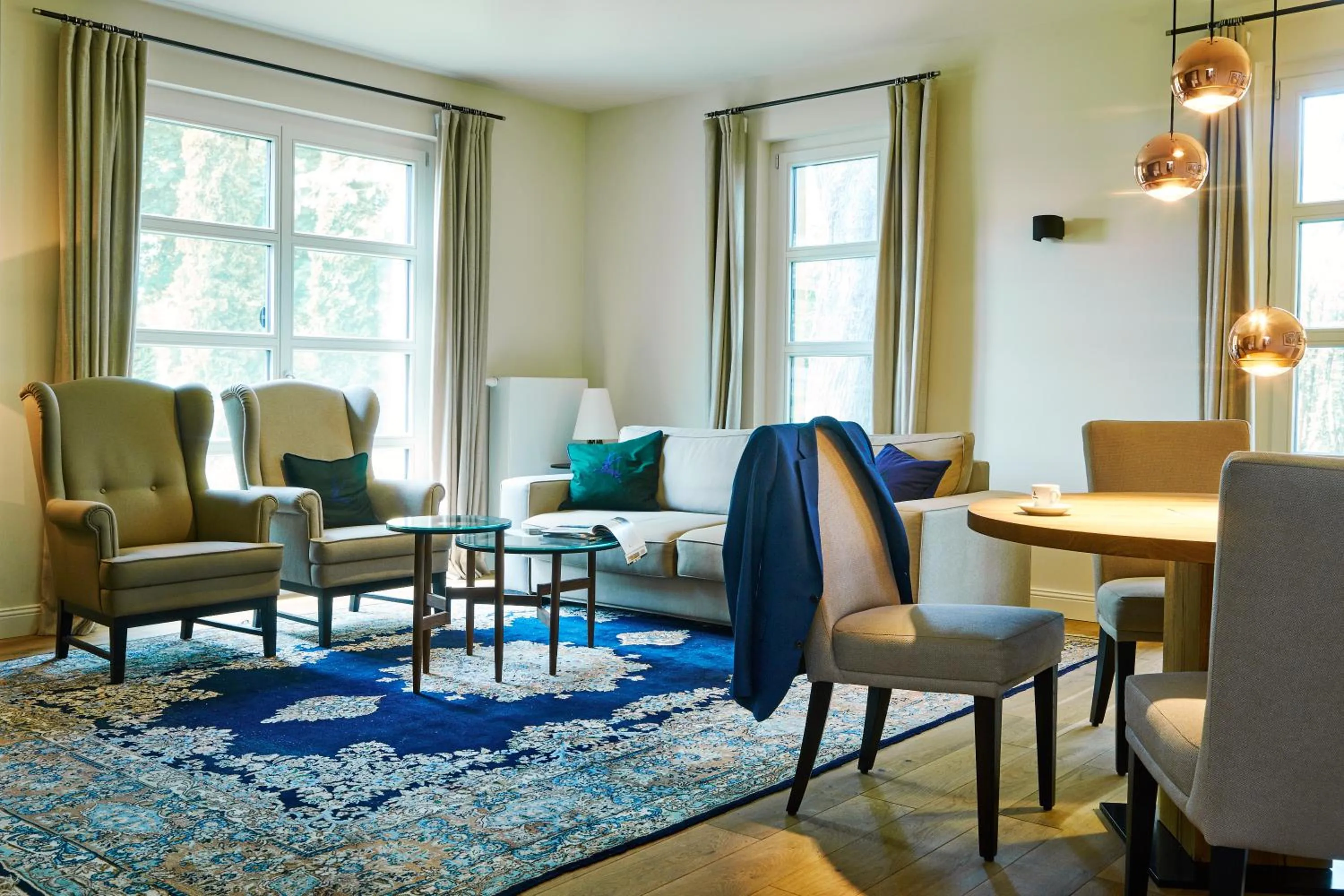 Living room in Hubertus Hof Landhotel