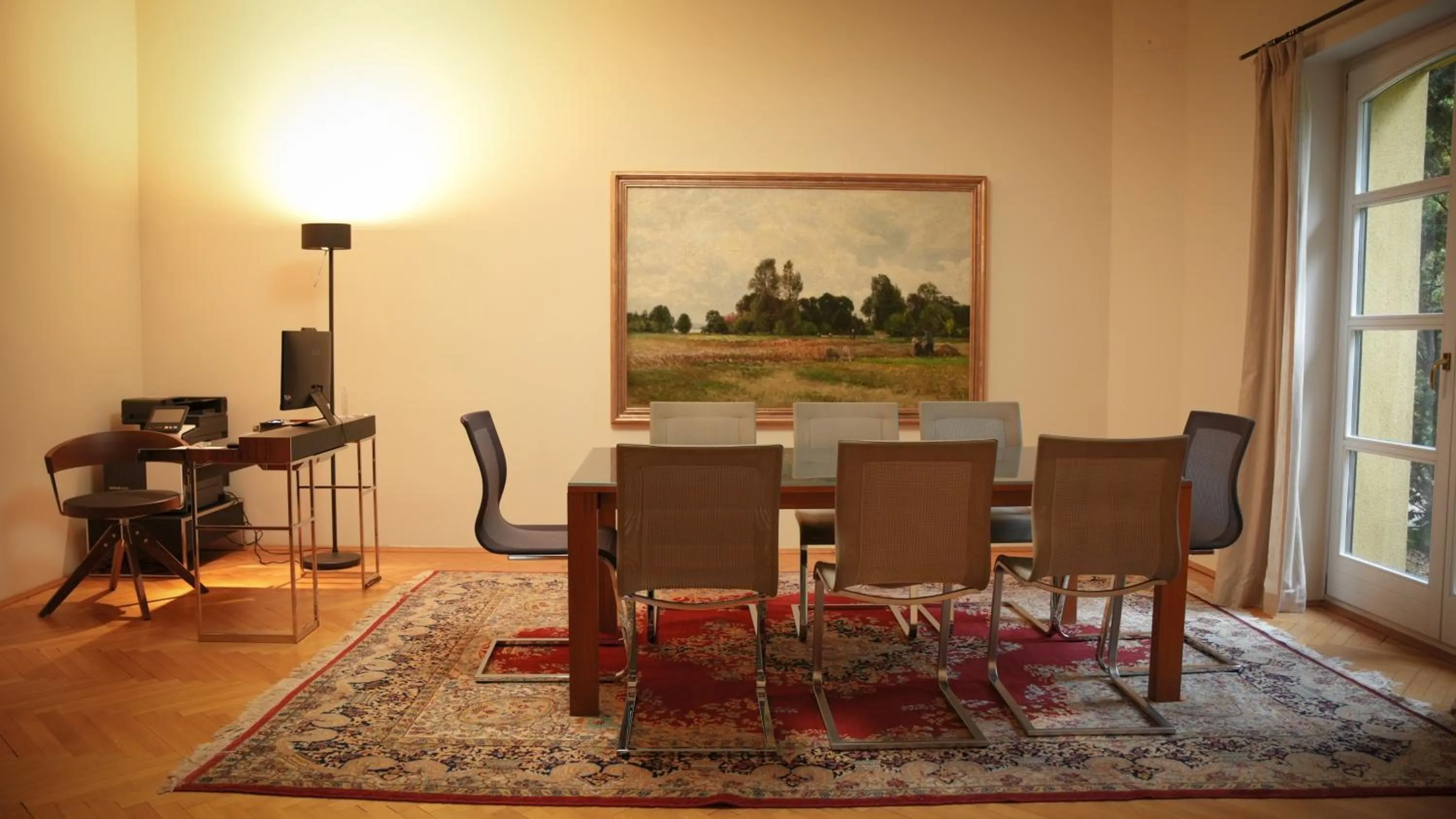 Library in Hubertus Hof Landhotel