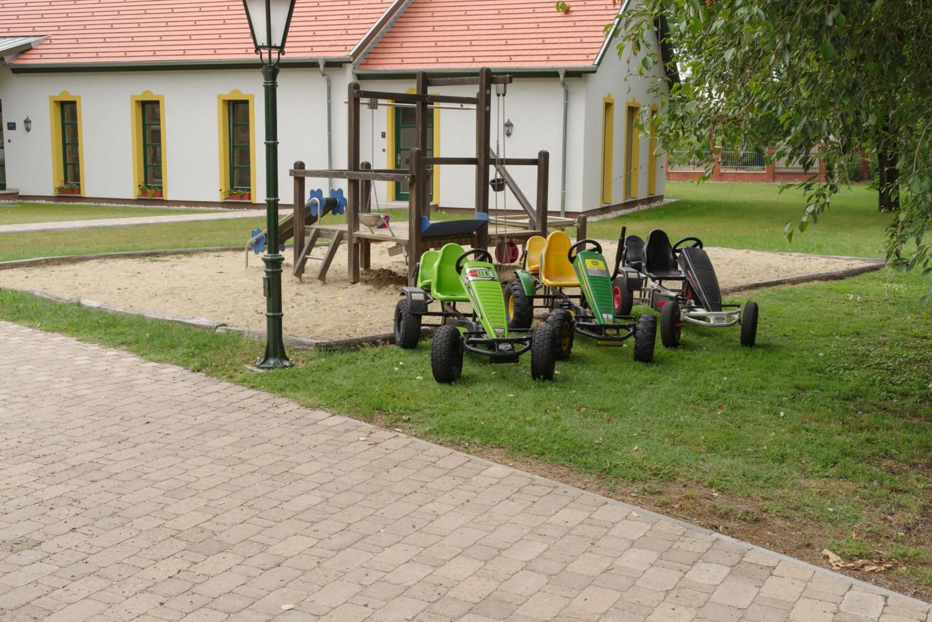 Children play ground in Hubertus Hof Landhotel