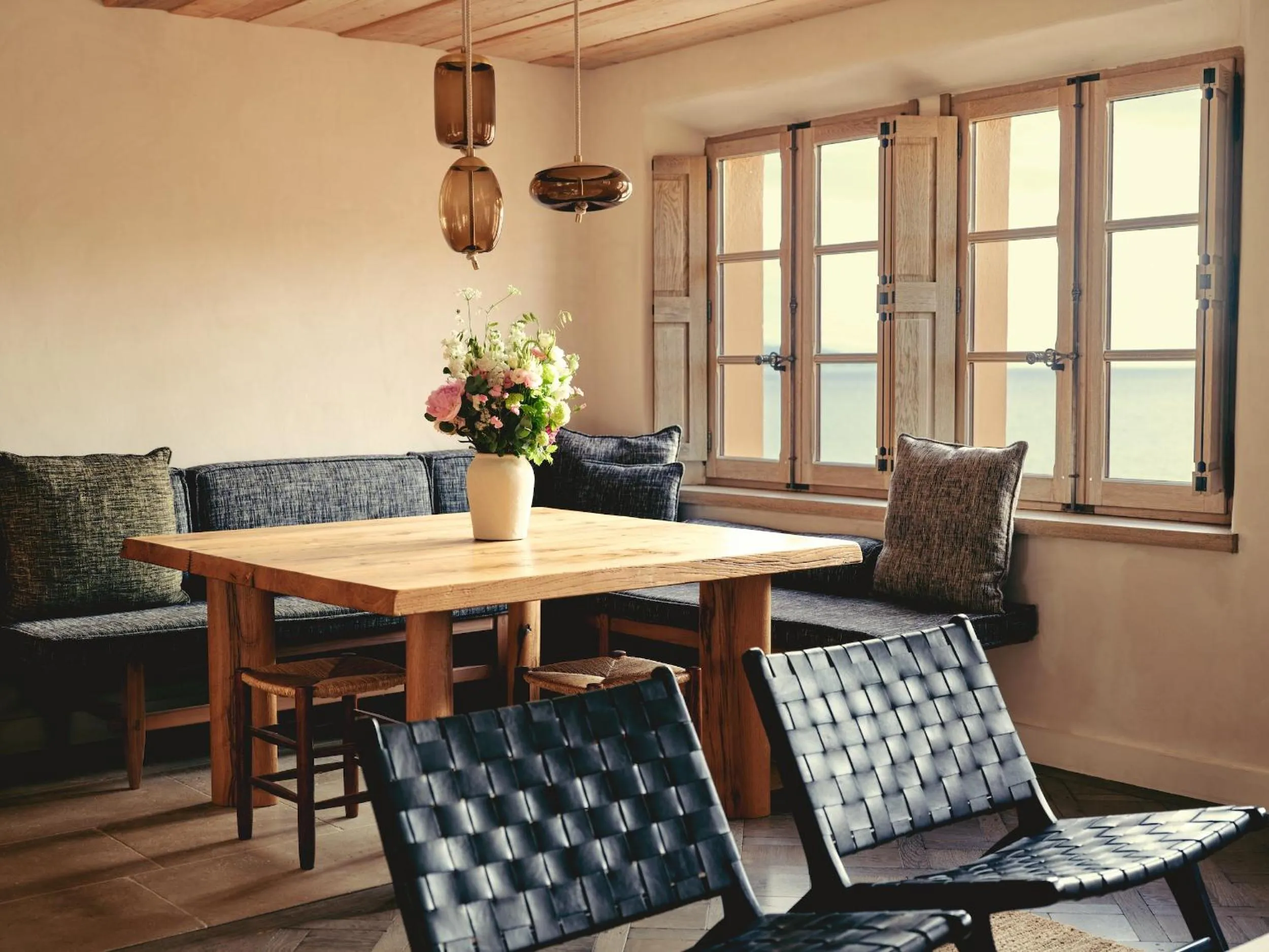 Seating area in Hotel la Ponche
