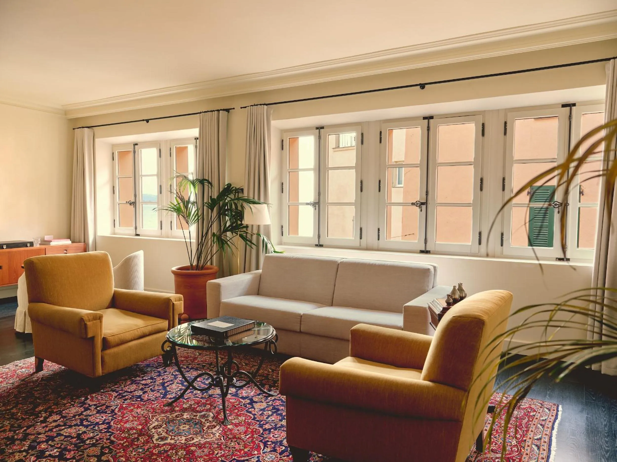 Living room in Hotel la Ponche