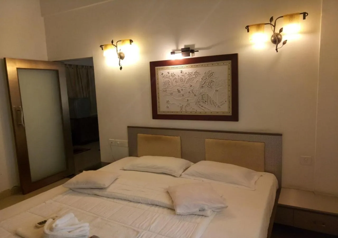 Photo of the whole room, Bed in Hotel Surbhi