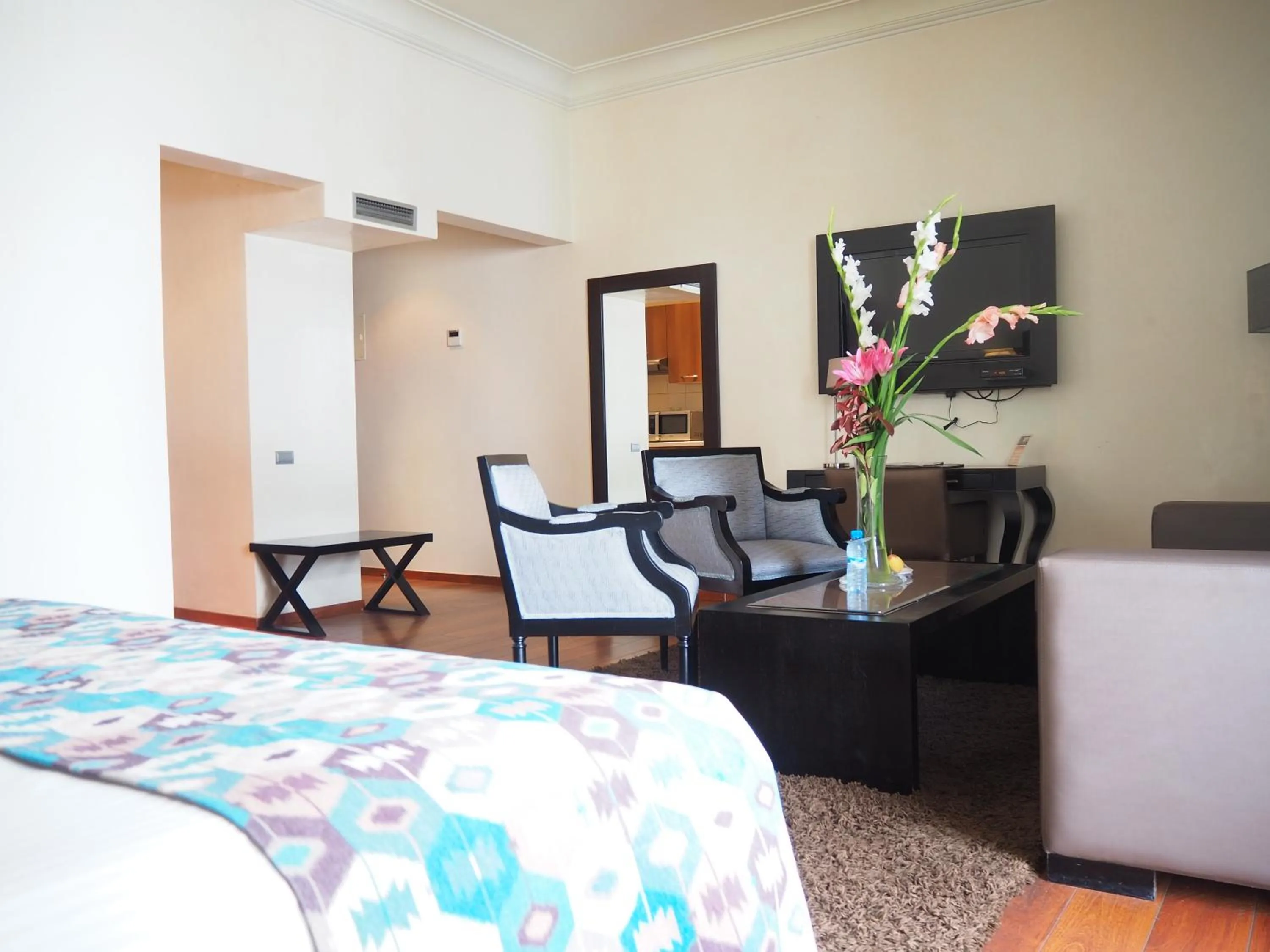 Bed in Park Suites Hotel Luxury Boutique Hotel