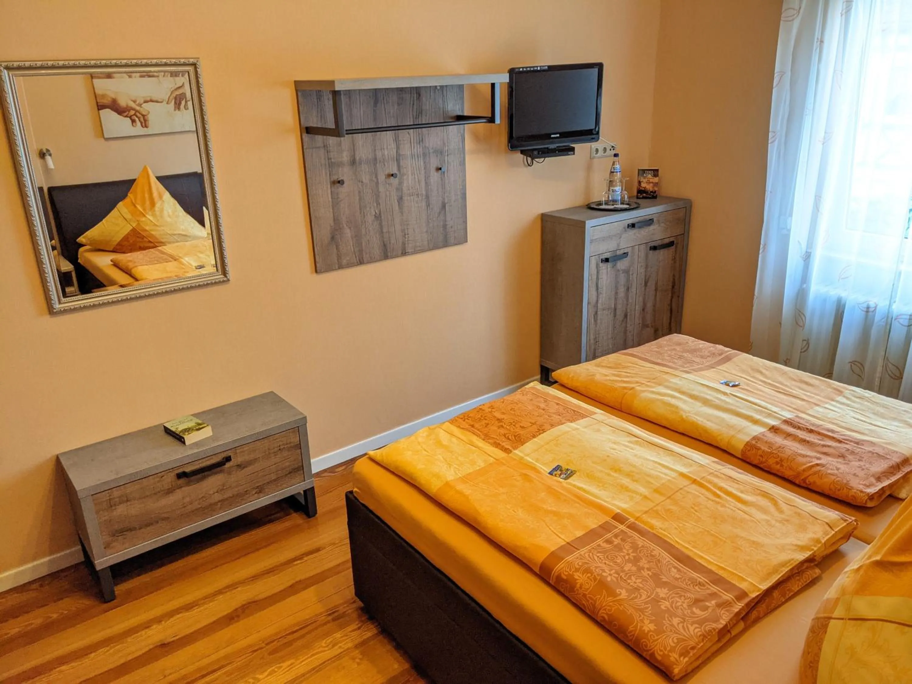 Photo of the whole room, Bed in Gaestehaus Gaes