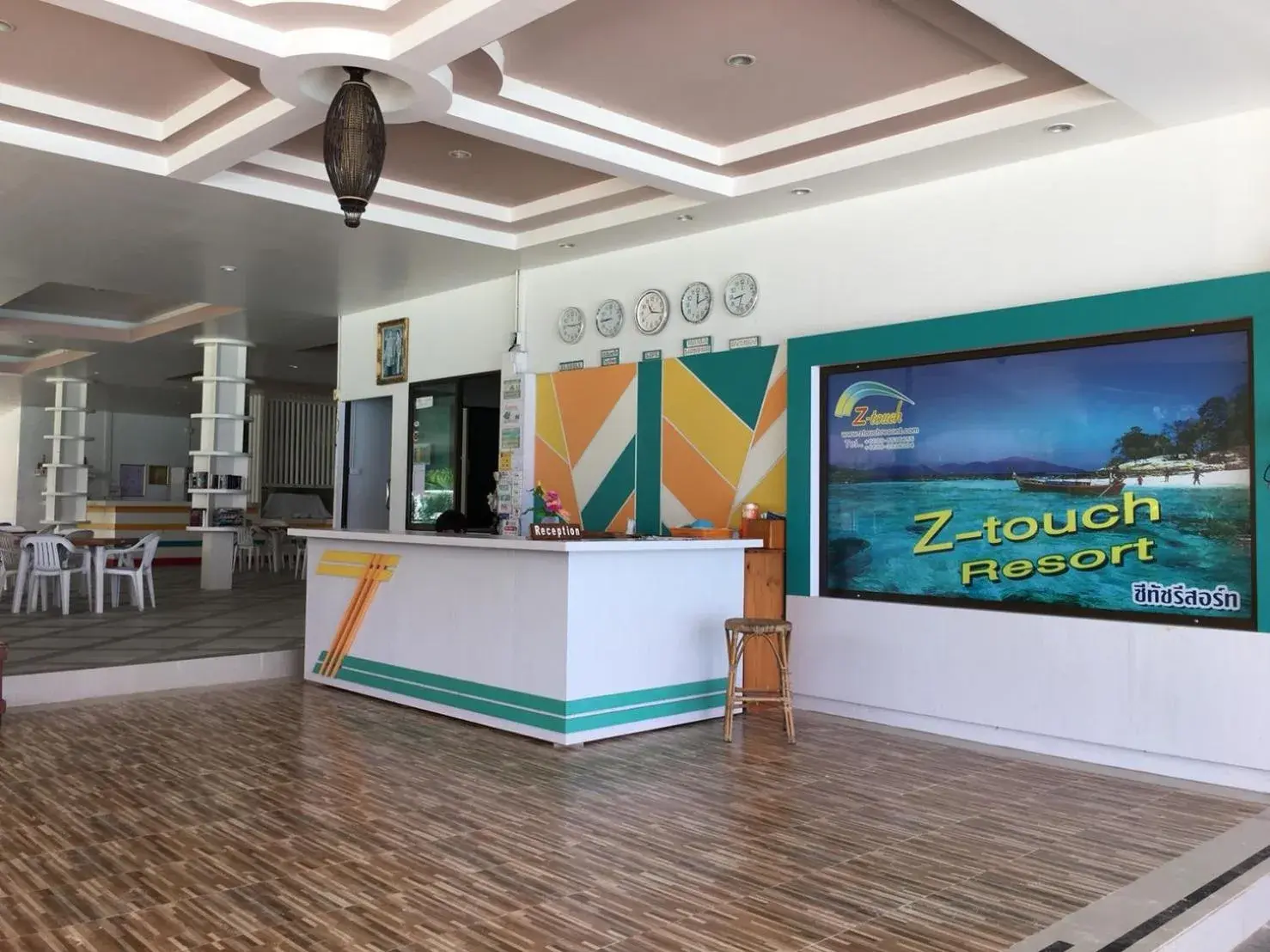 Lobby or reception in Z-Touch Lipe Island Resort Lobby or reception in Z-Touch Lipe Island Resort